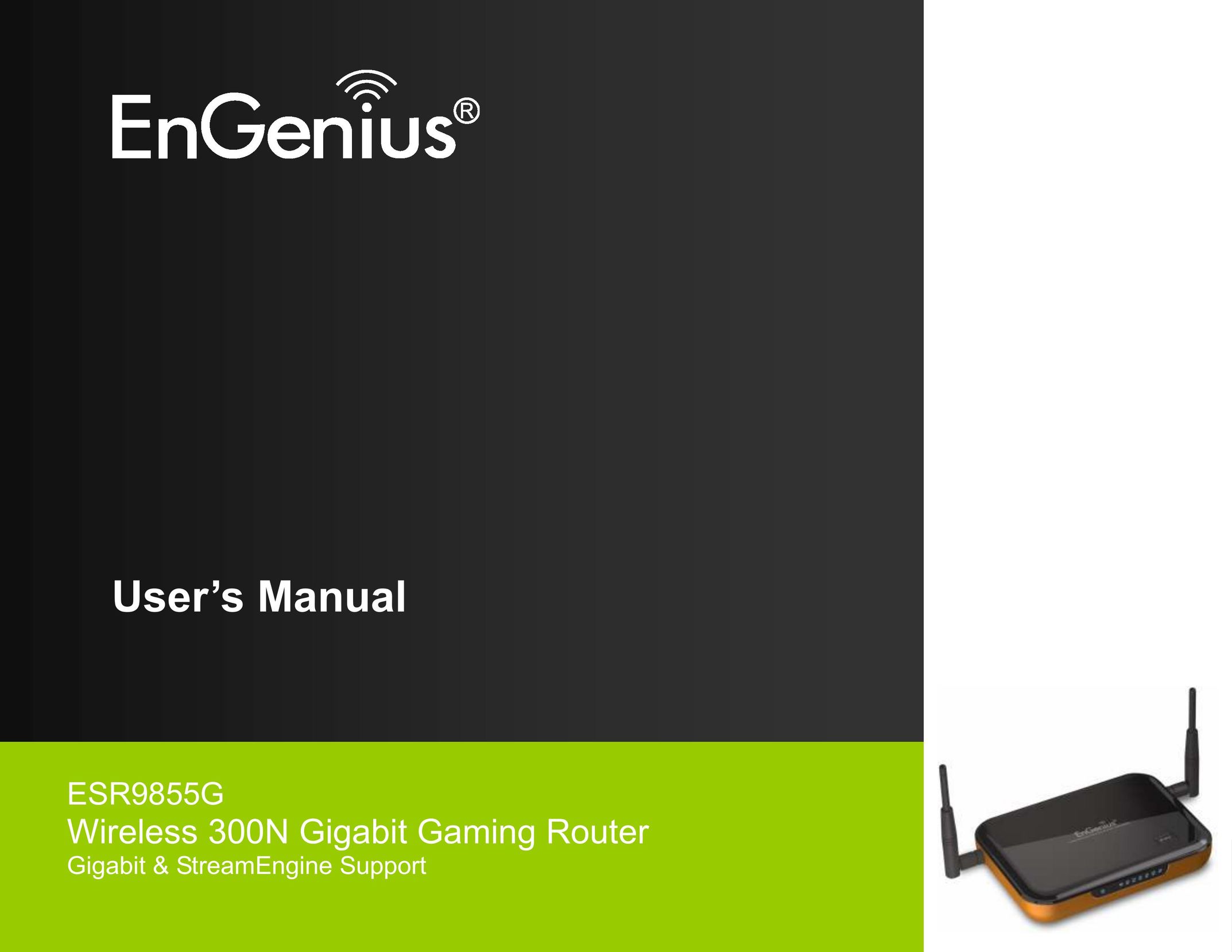 EnGenius Technologies ESR9855G Network Router User Manual