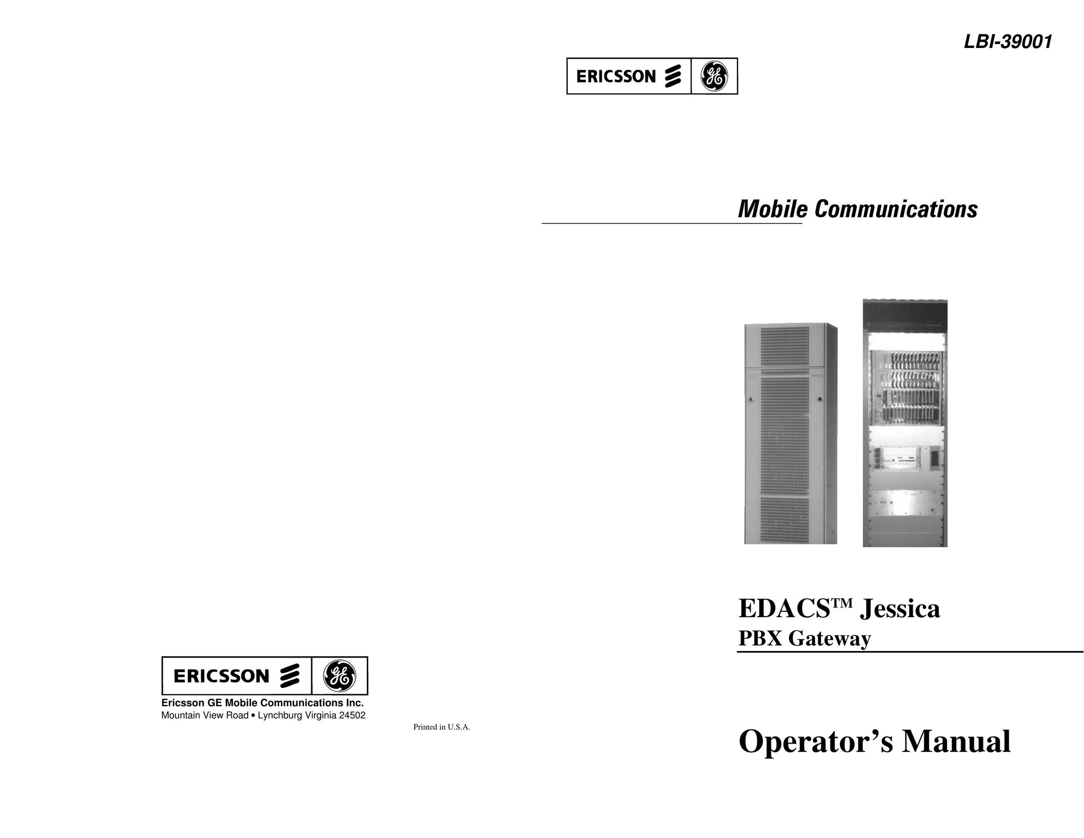 Ericsson LBI-39001 Network Router User Manual