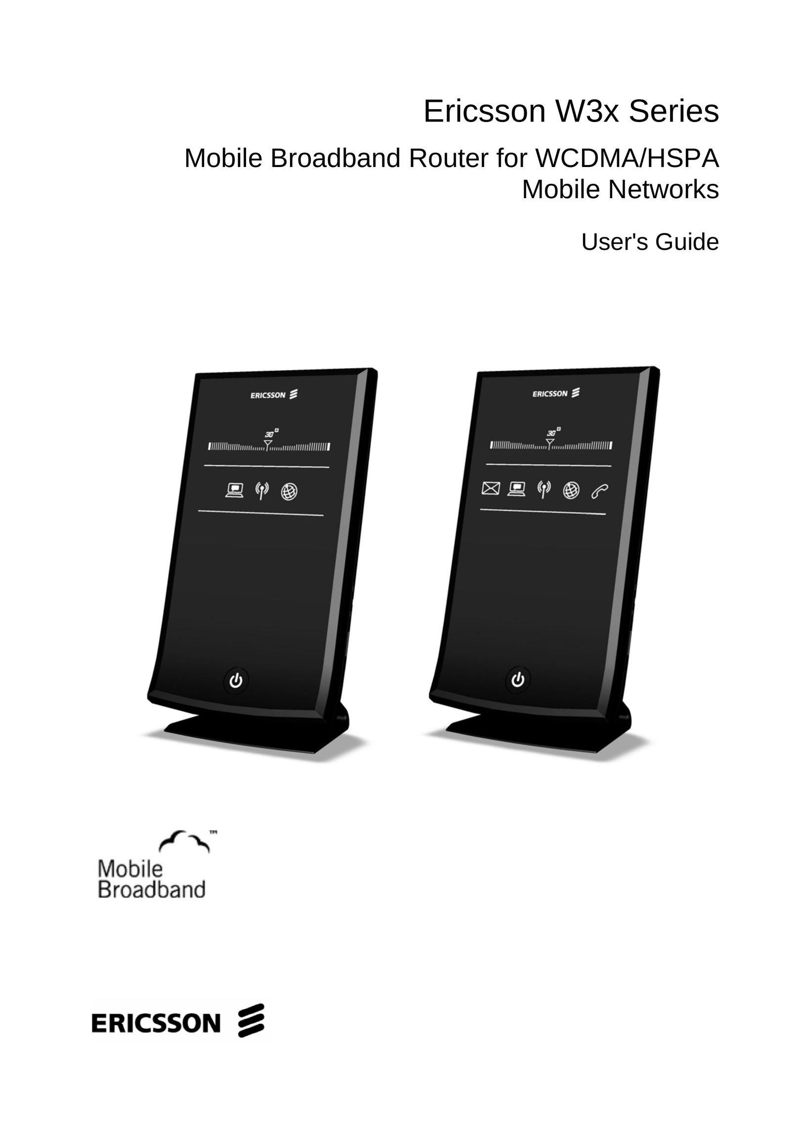 Ericsson W3X Network Router User Manual