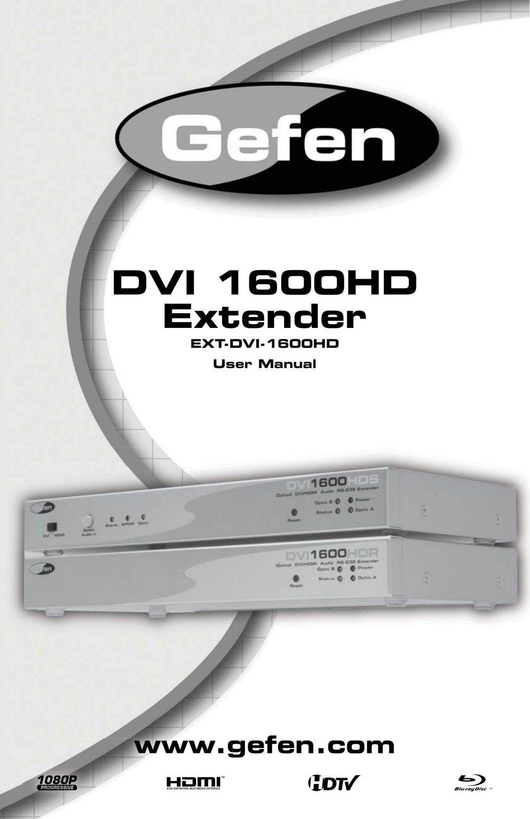 Gefen DVI 1600HD Network Router User Manual