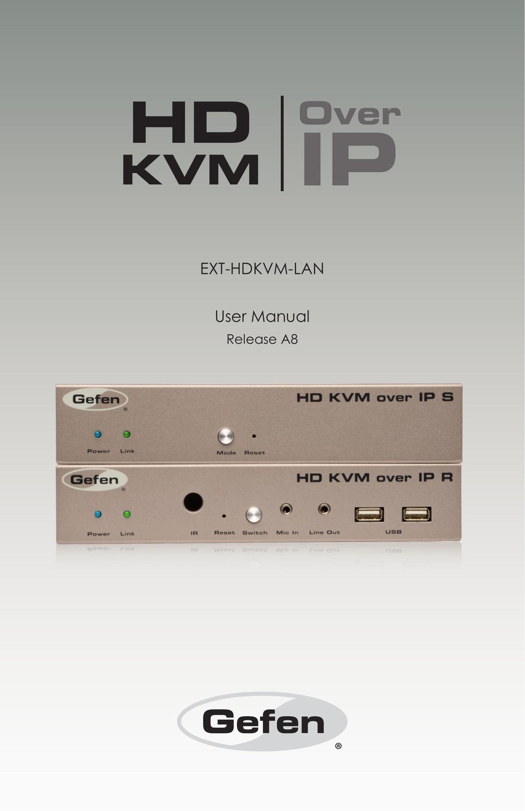 Gefen EXT-HDKVM-LAN Network Router User Manual