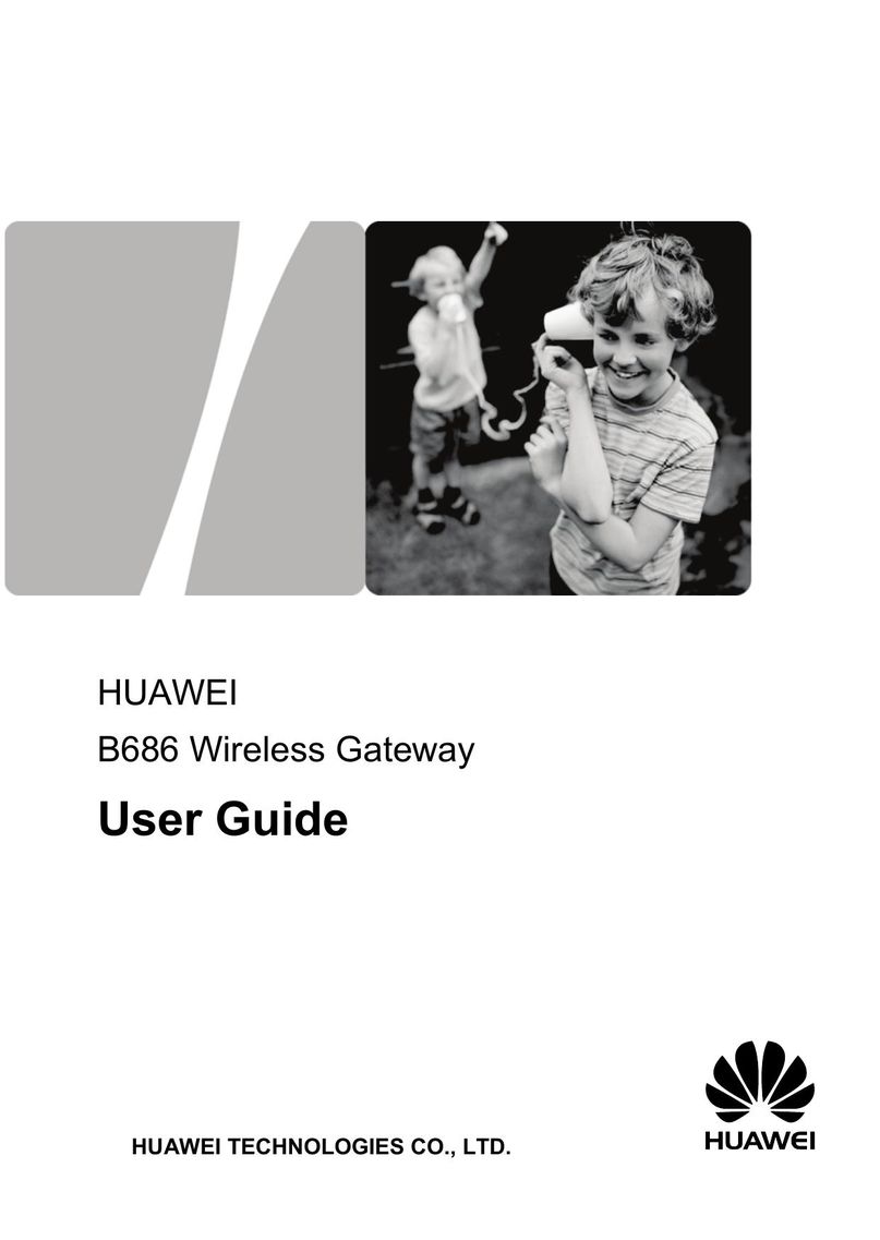 Huawei B686 Network Router User Manual