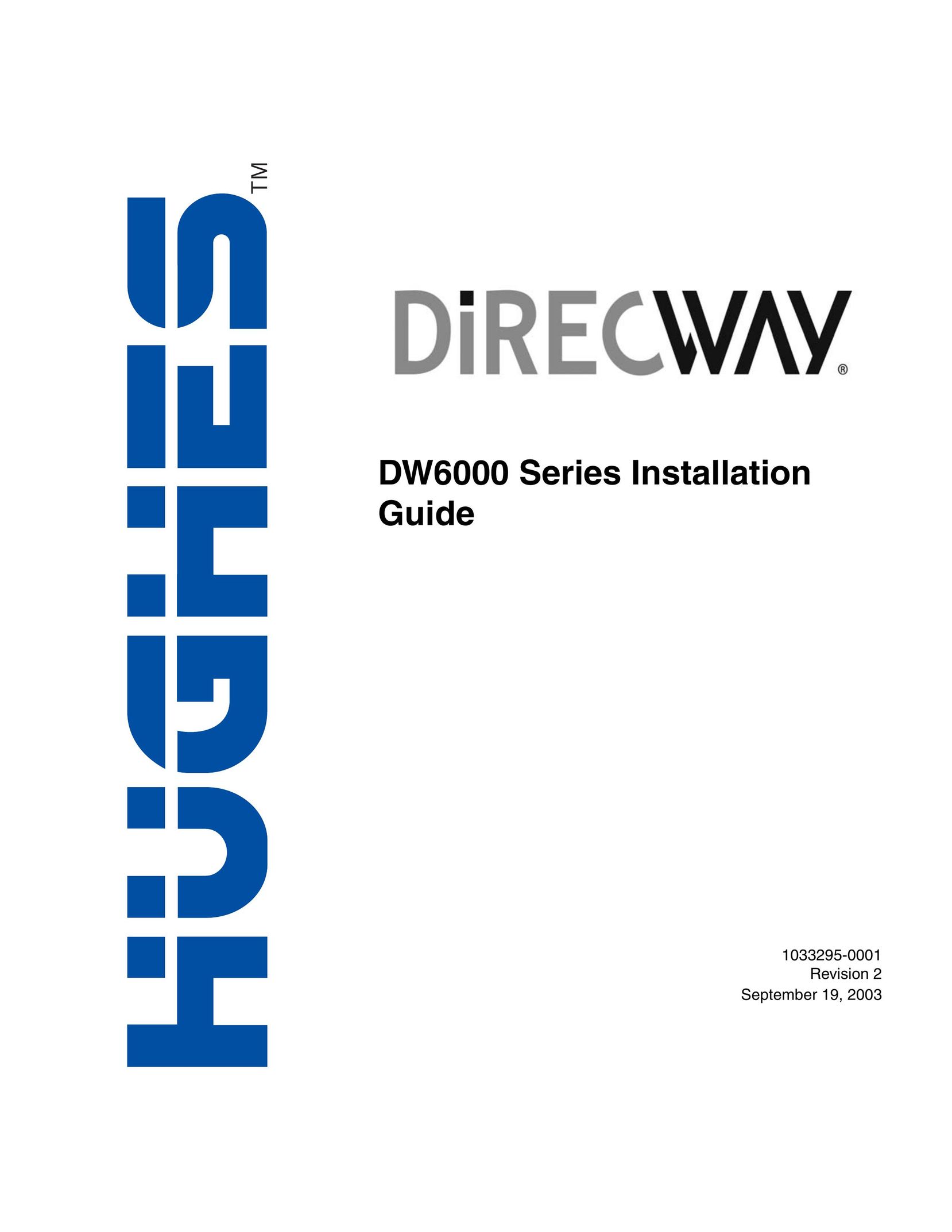 Hughes DW6000 Network Router User Manual