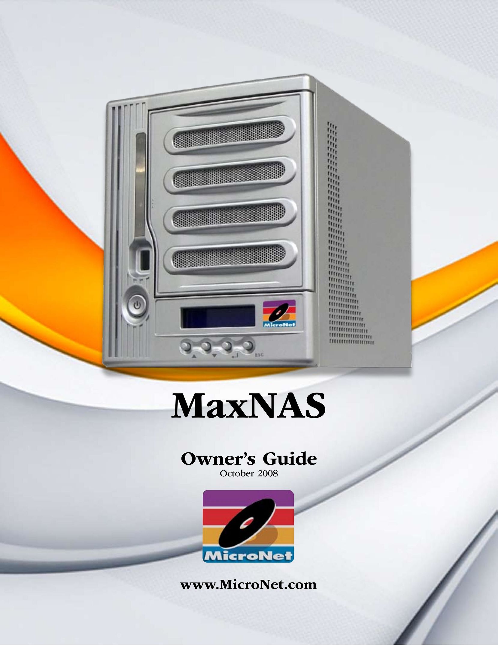 MicroNet Technology MaxNAS Network Router User Manual