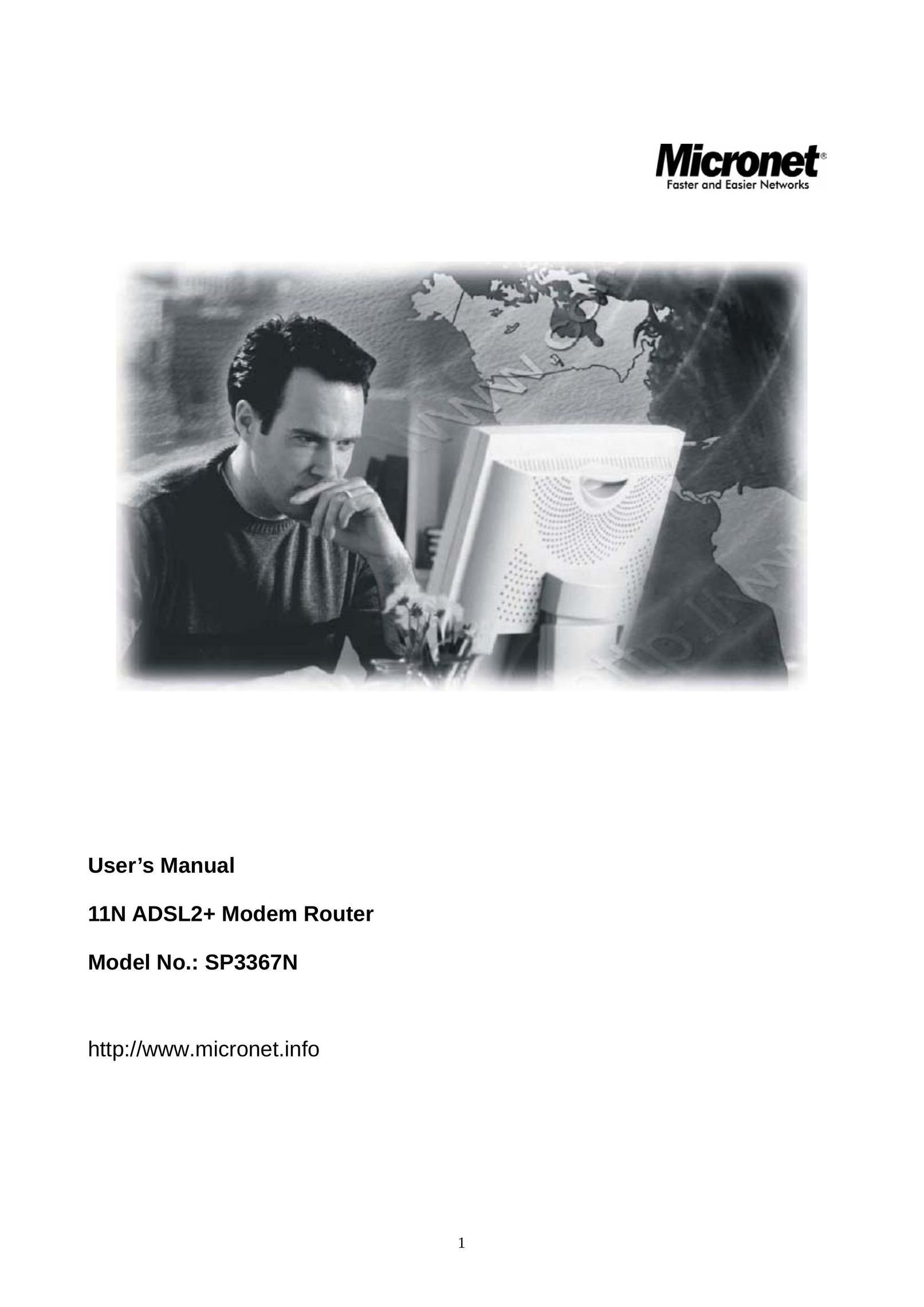 MicroNet Technology SP3367N Network Router User Manual