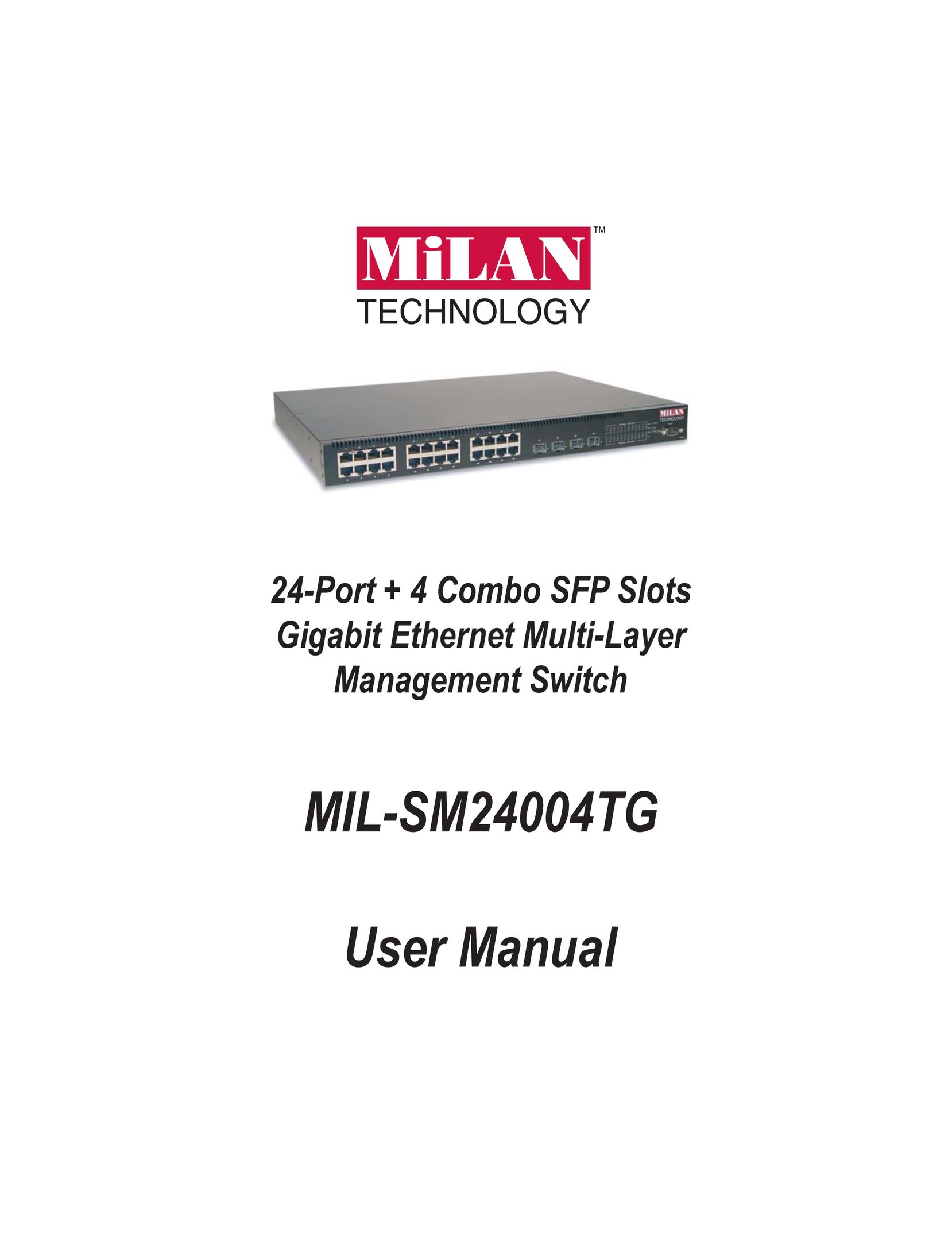 Milan Technology MIL-SM24004TG Network Router User Manual