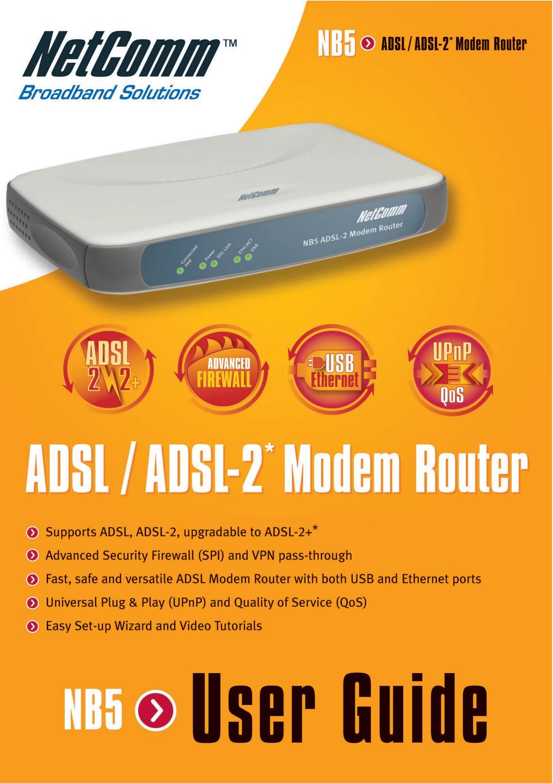 Netcom NB5 Network Router User Manual