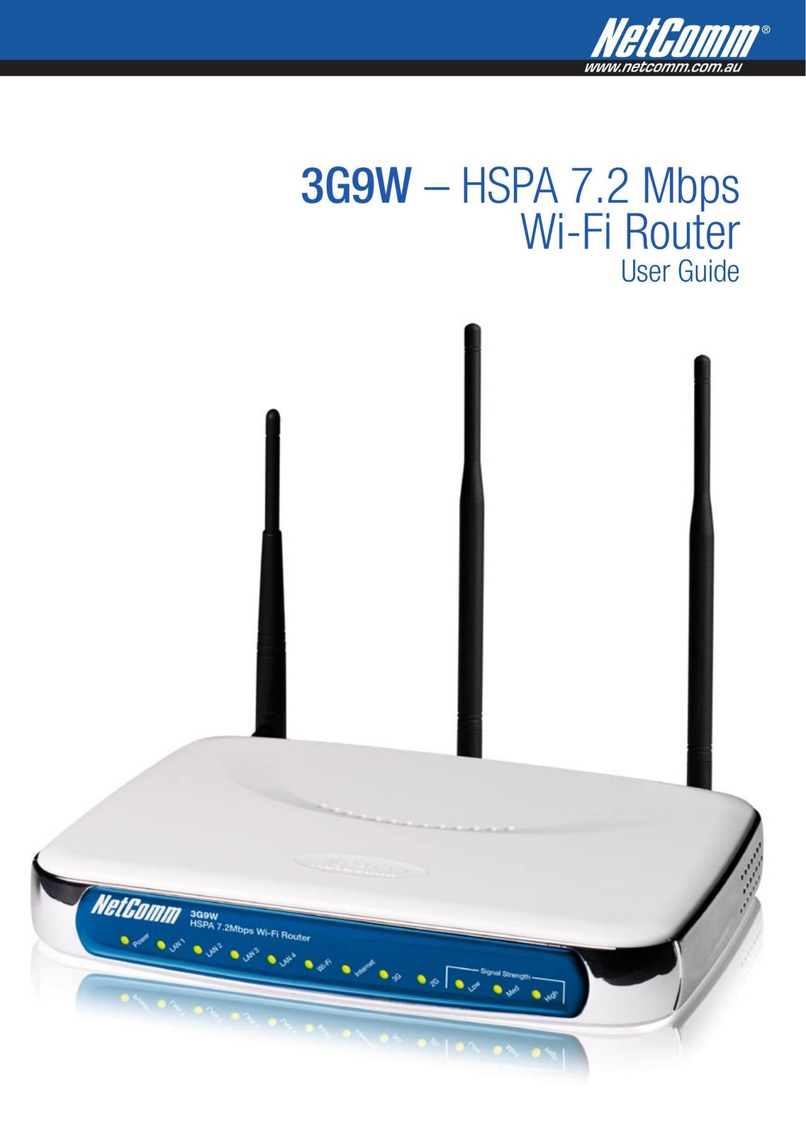 NetComm 3G9W Network Router User Manual