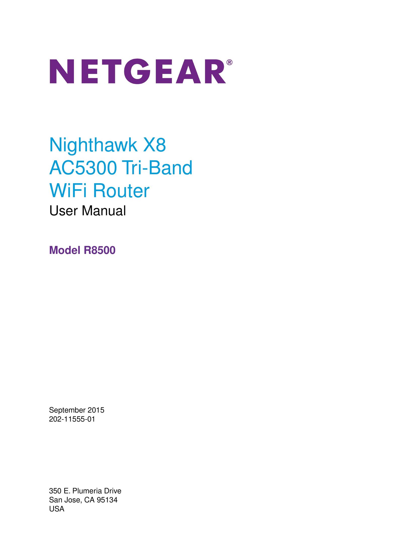 NETGEAR ac5300 Network Router User Manual