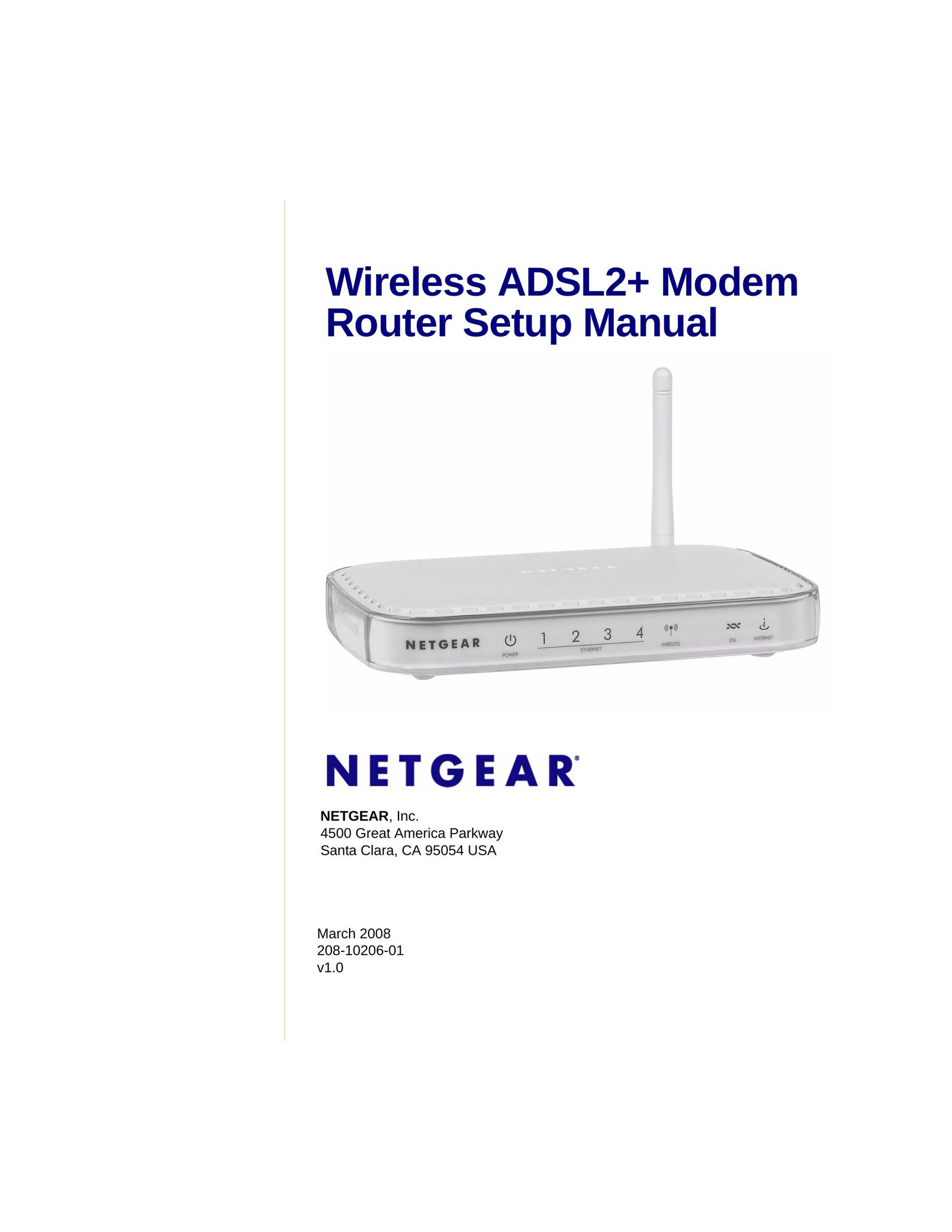 NETGEAR DG834Gv5 Network Router User Manual