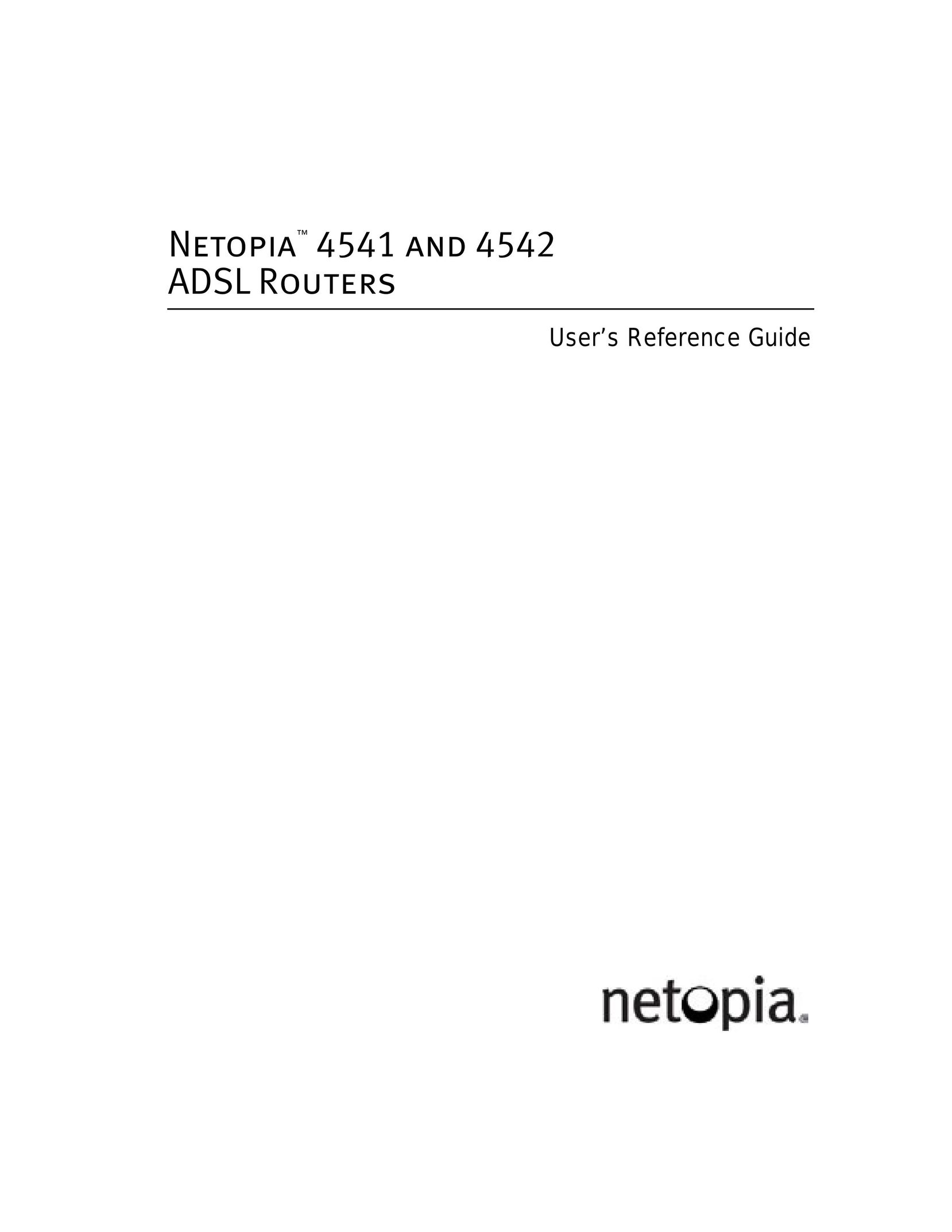 Netopia 4541 Network Router User Manual