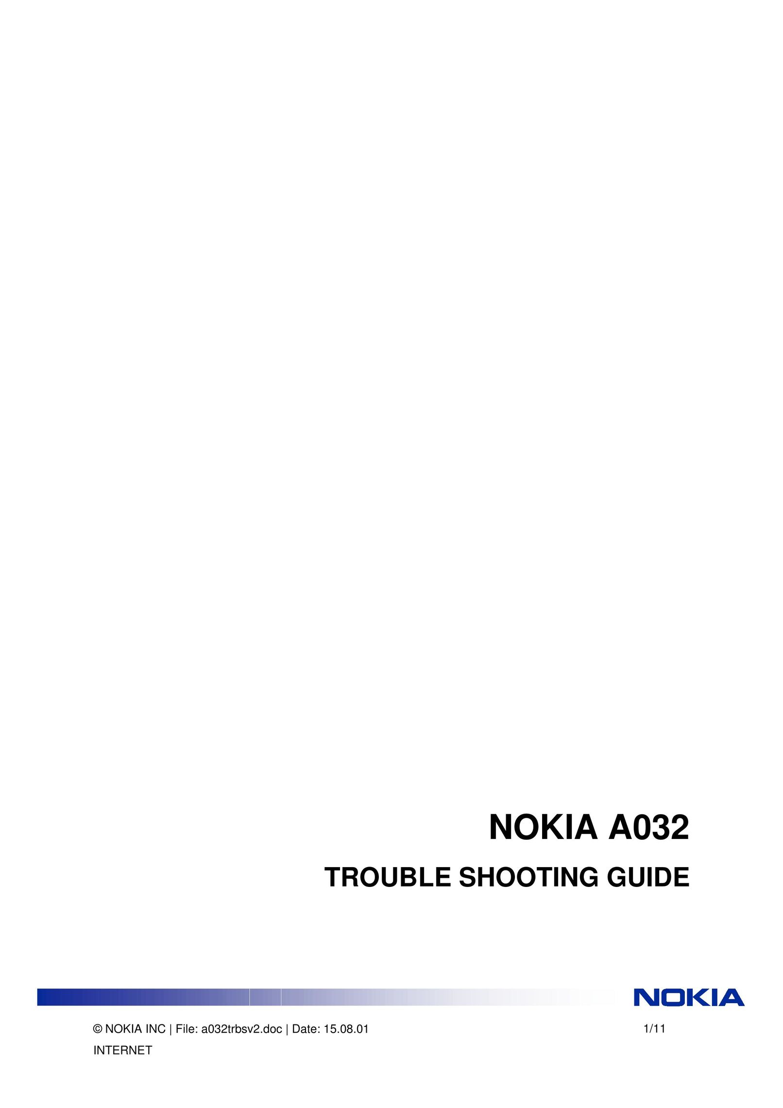 Nokia A032 Network Router User Manual