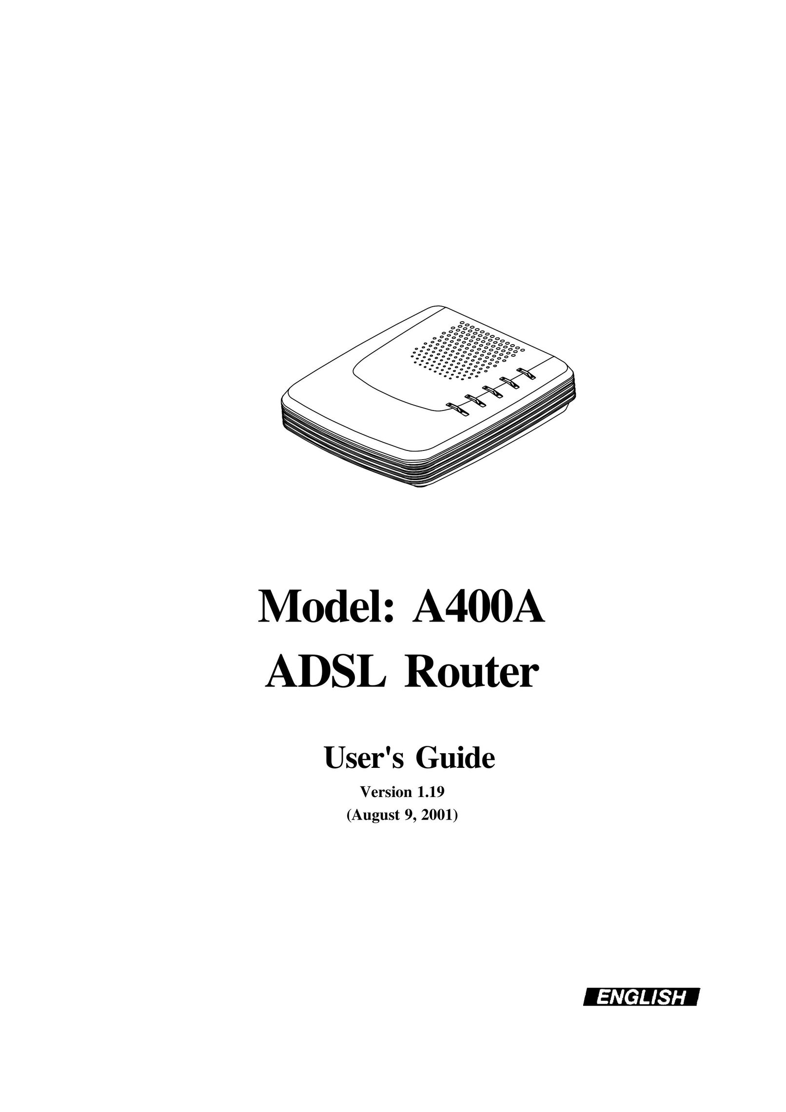 Olicom A400A Network Router User Manual
