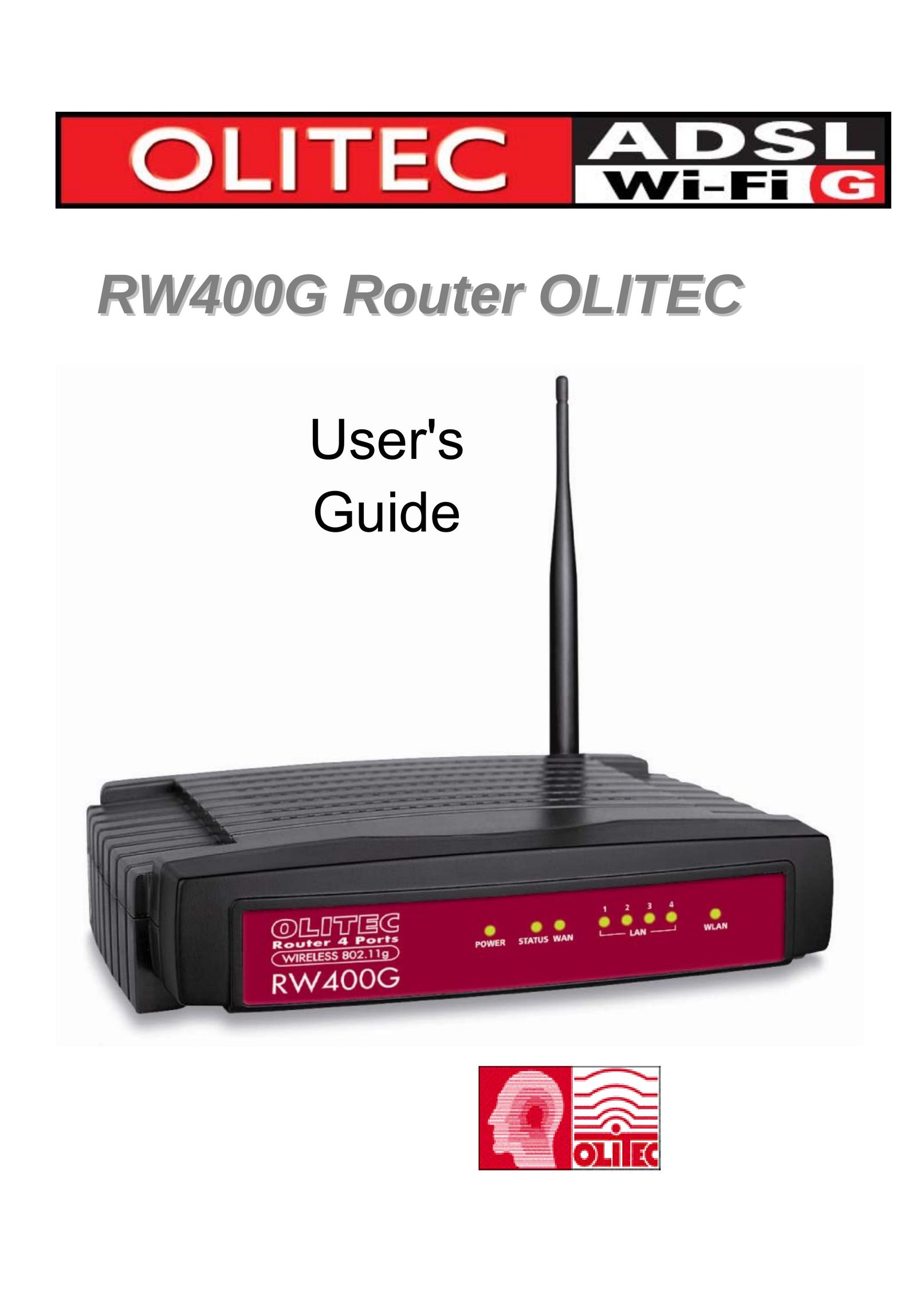 Olitec RW400G Network Router User Manual