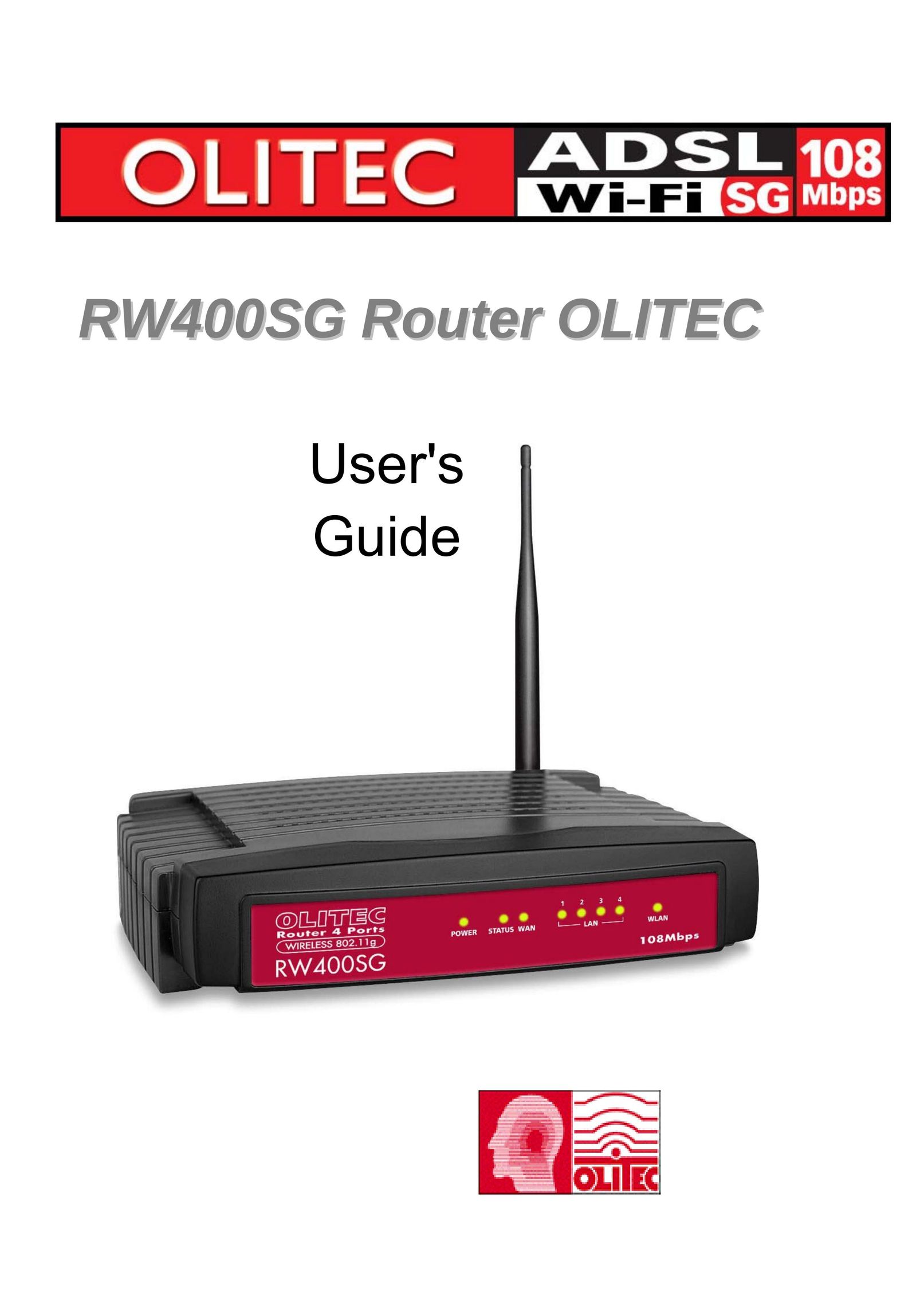 Olitec RW400SG Network Router User Manual