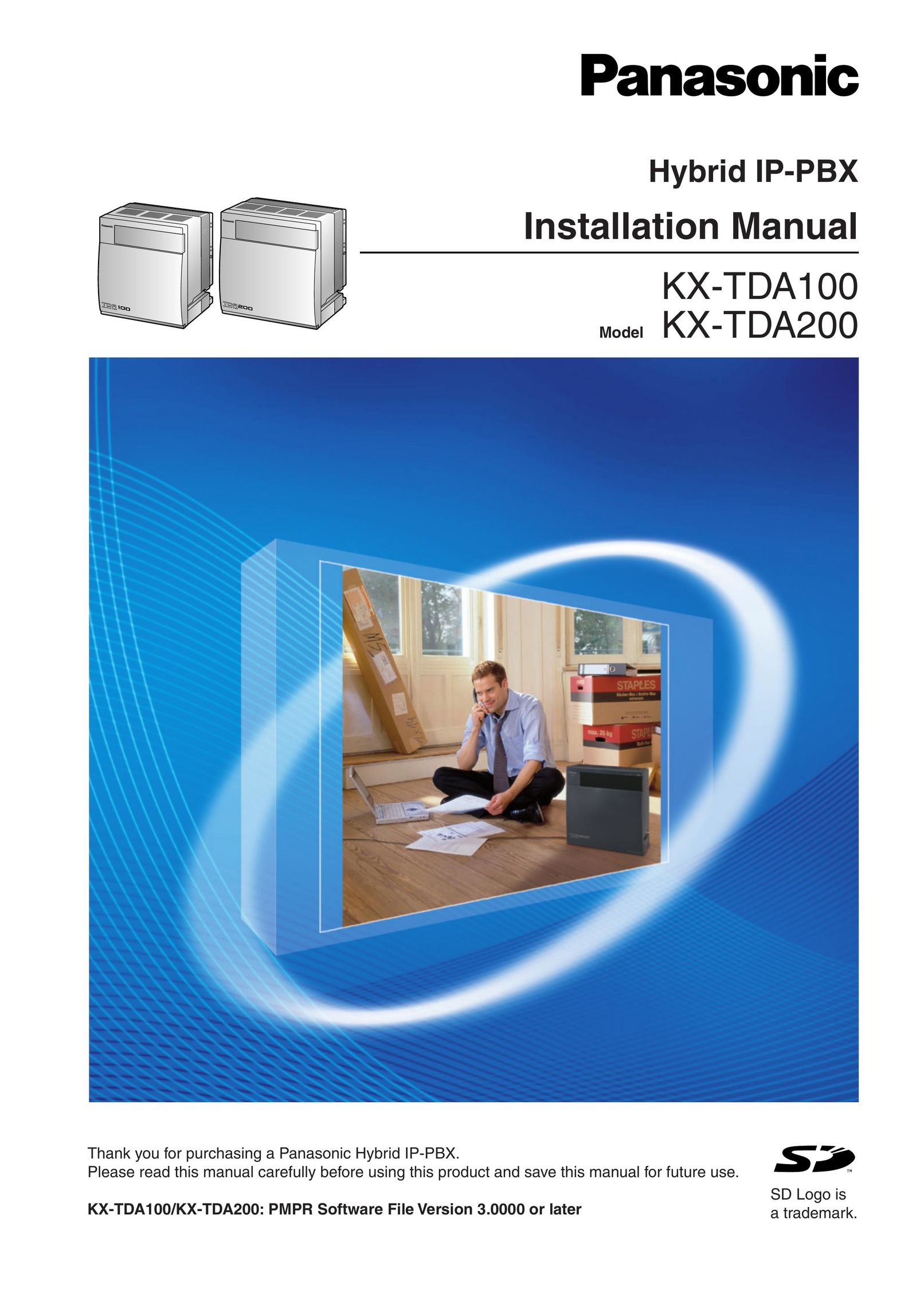 Panasonic KX-TDA100 Network Router User Manual