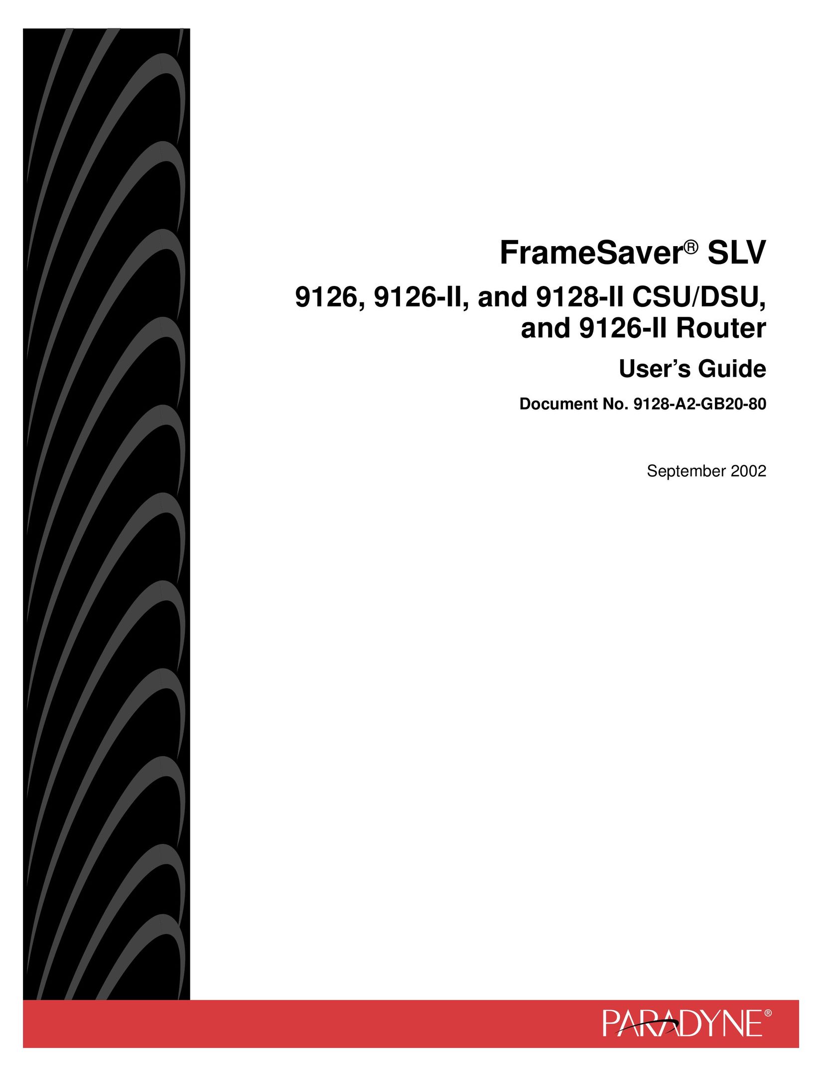 Paradyne 9126 Network Router User Manual
