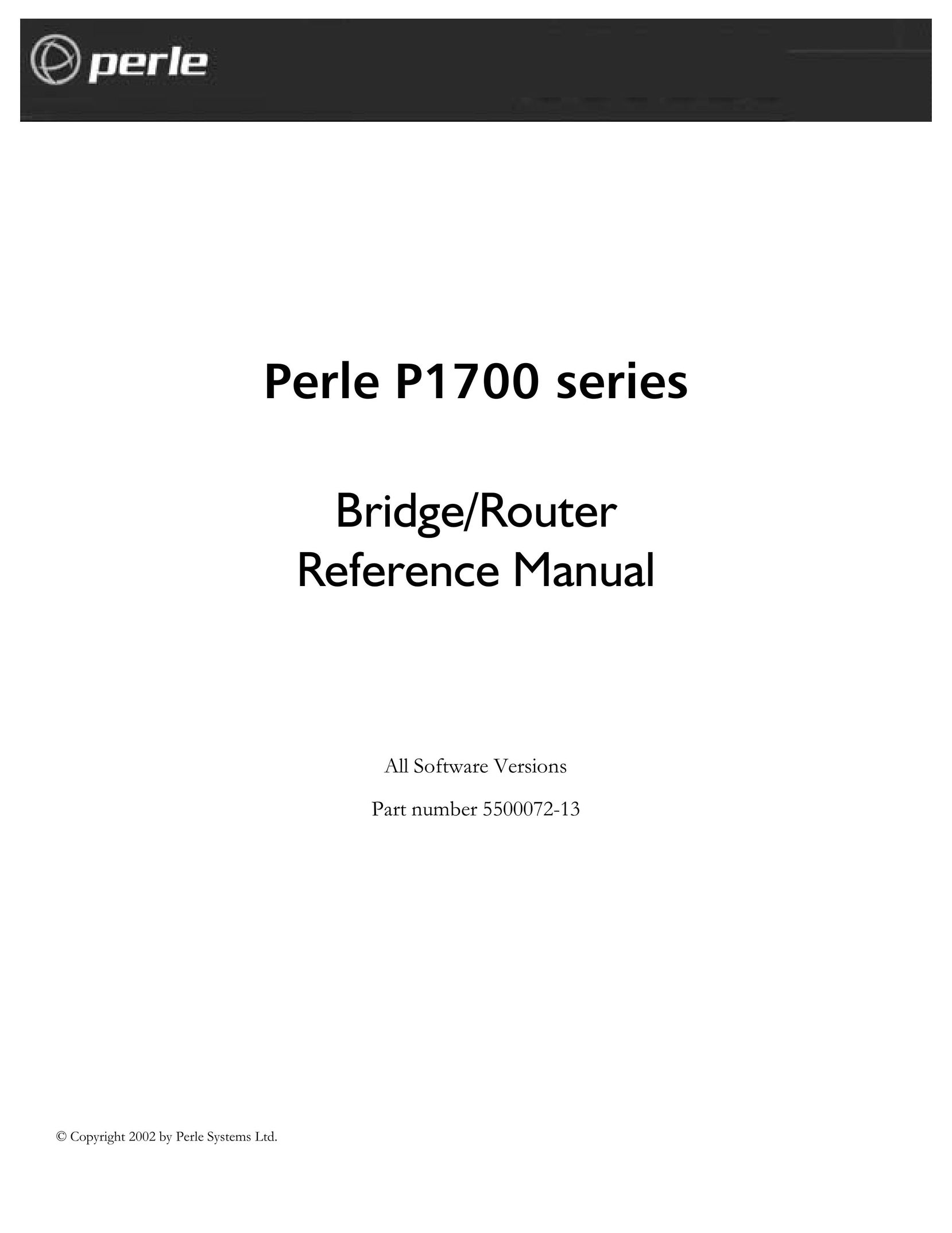 Perle Systems 5500072-13 Network Router User Manual