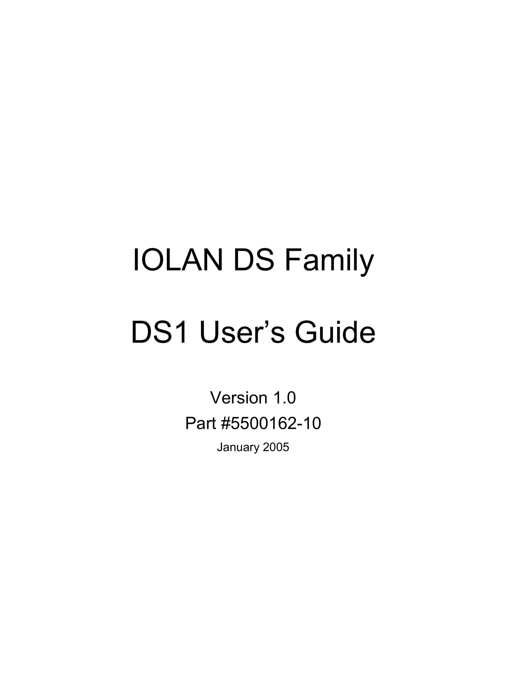 Perle Systems DS1 Network Router User Manual