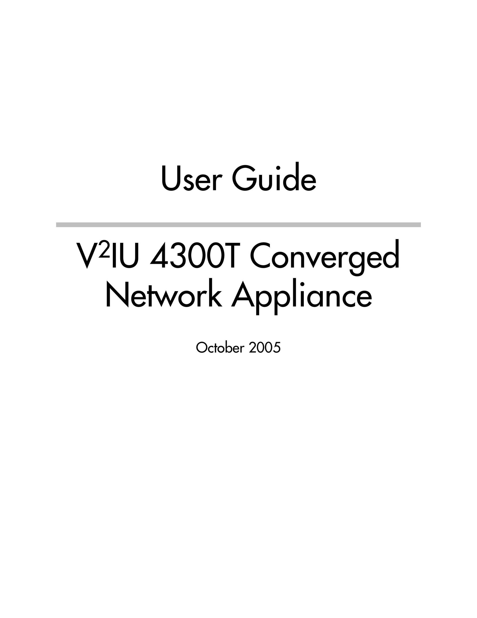 Polycom 4300T Network Router User Manual