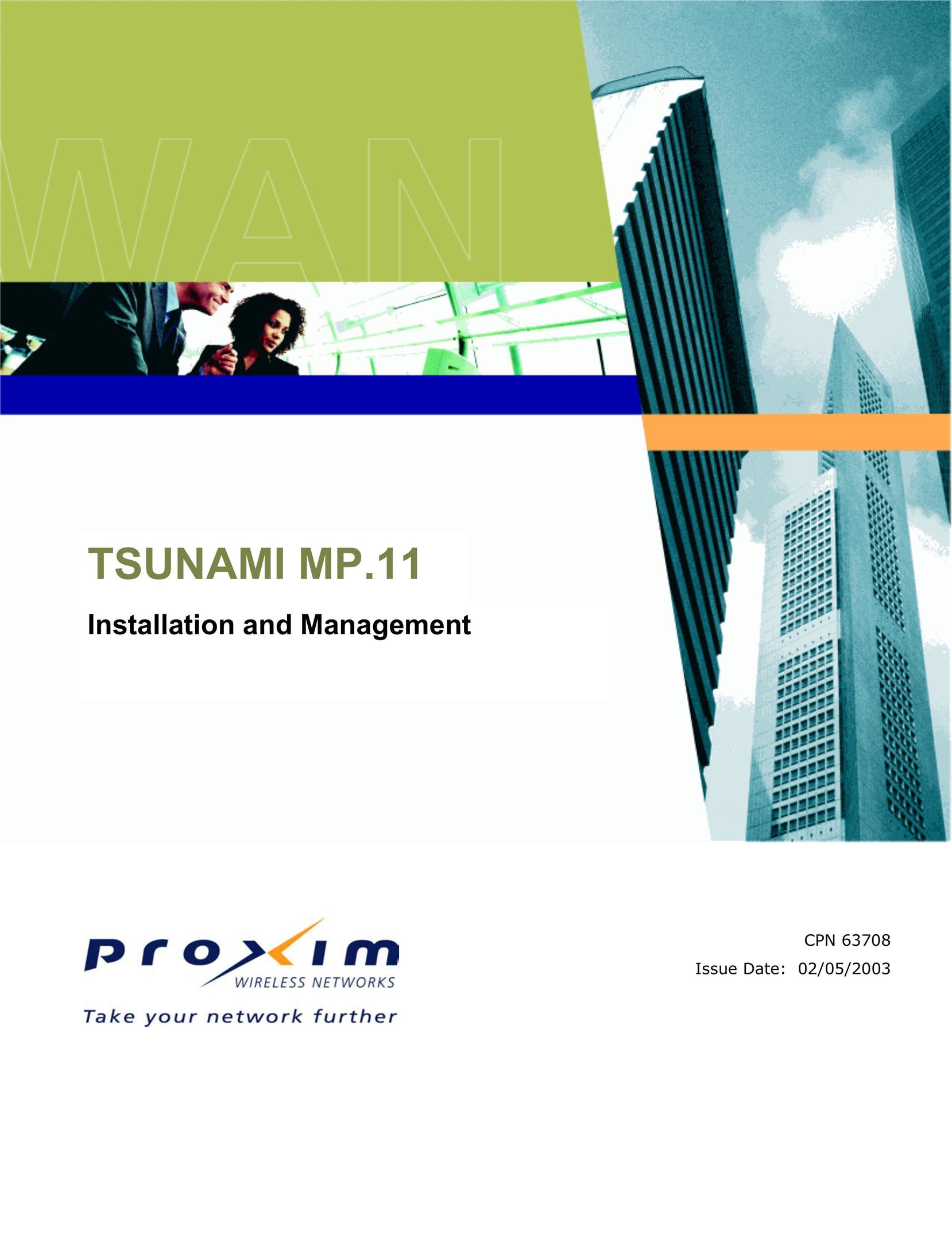 Proxim CPN 63708 Network Router User Manual