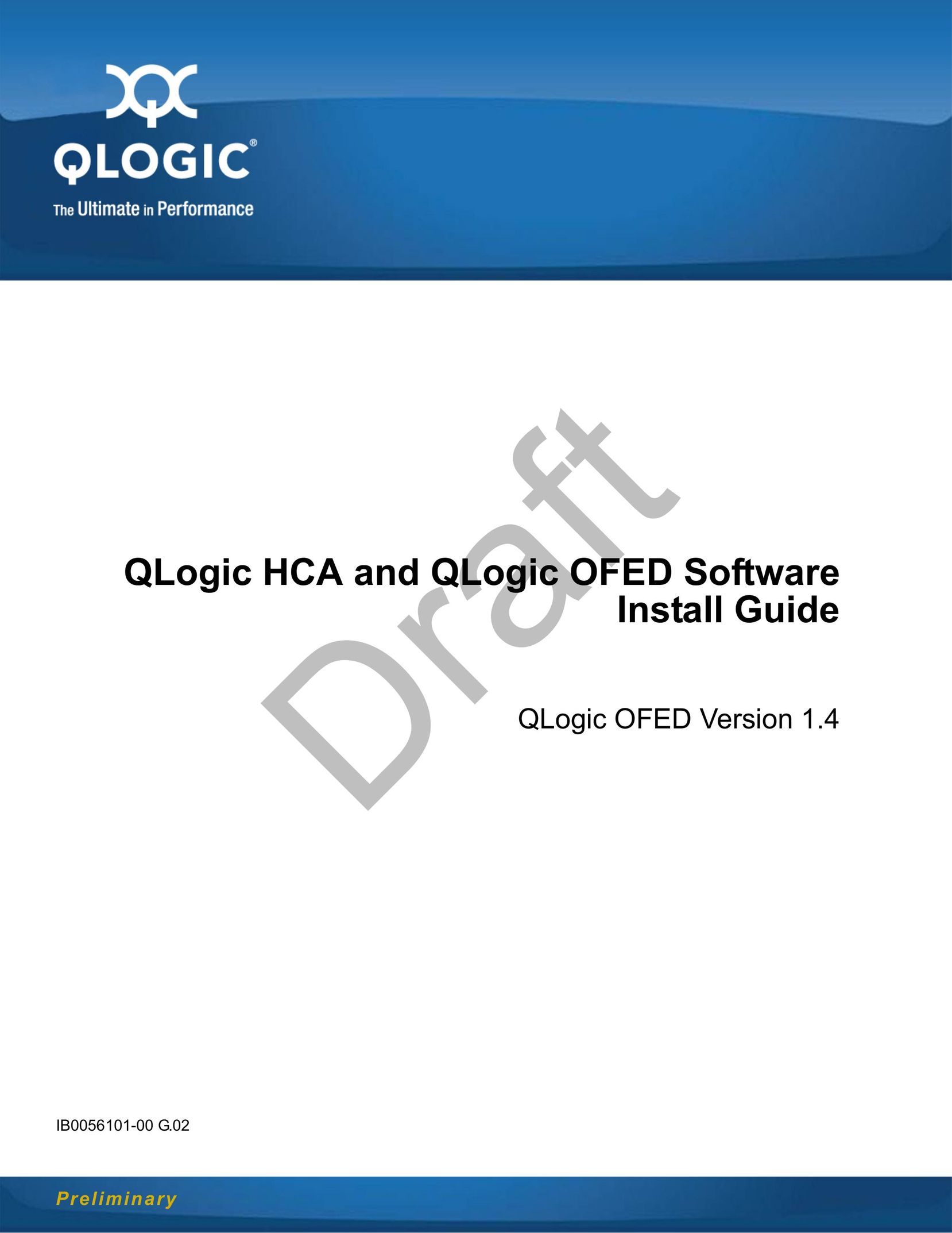 Q-Logic IB0056101-00 G.02 Network Router User Manual
