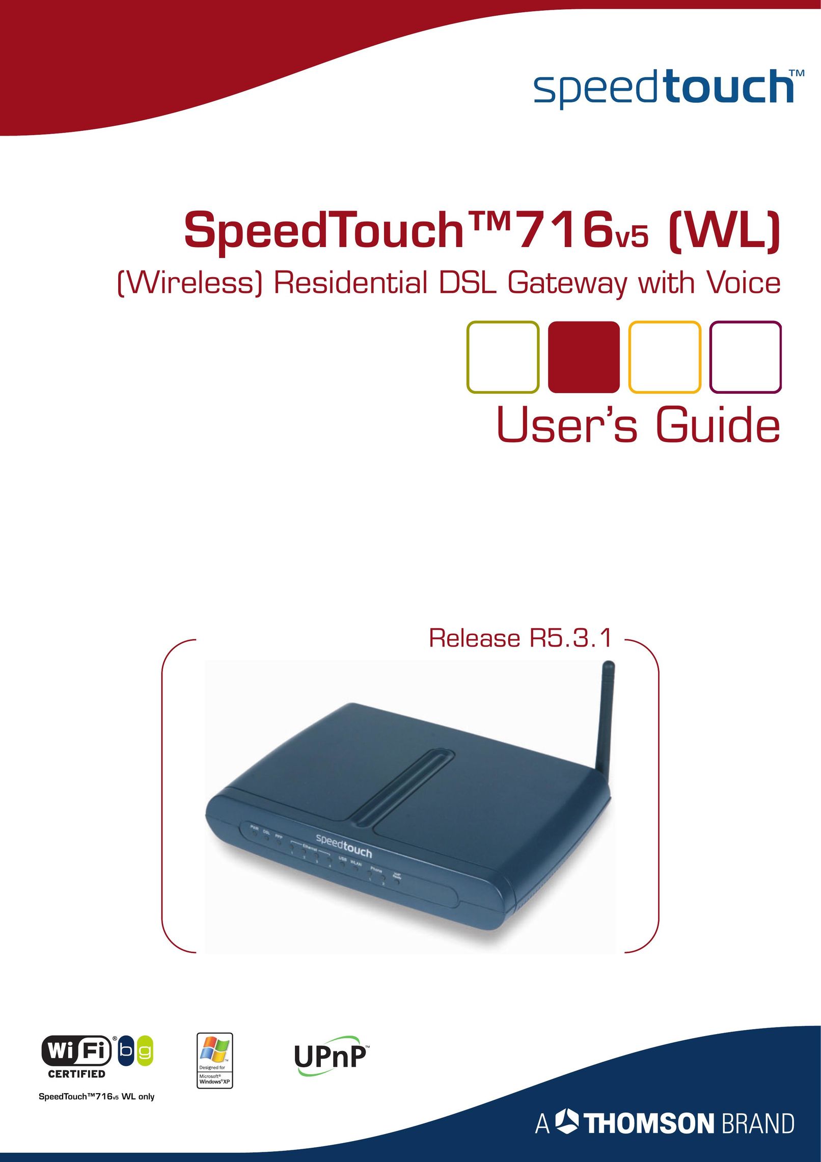 RCA 716v5 (WL) Network Router User Manual