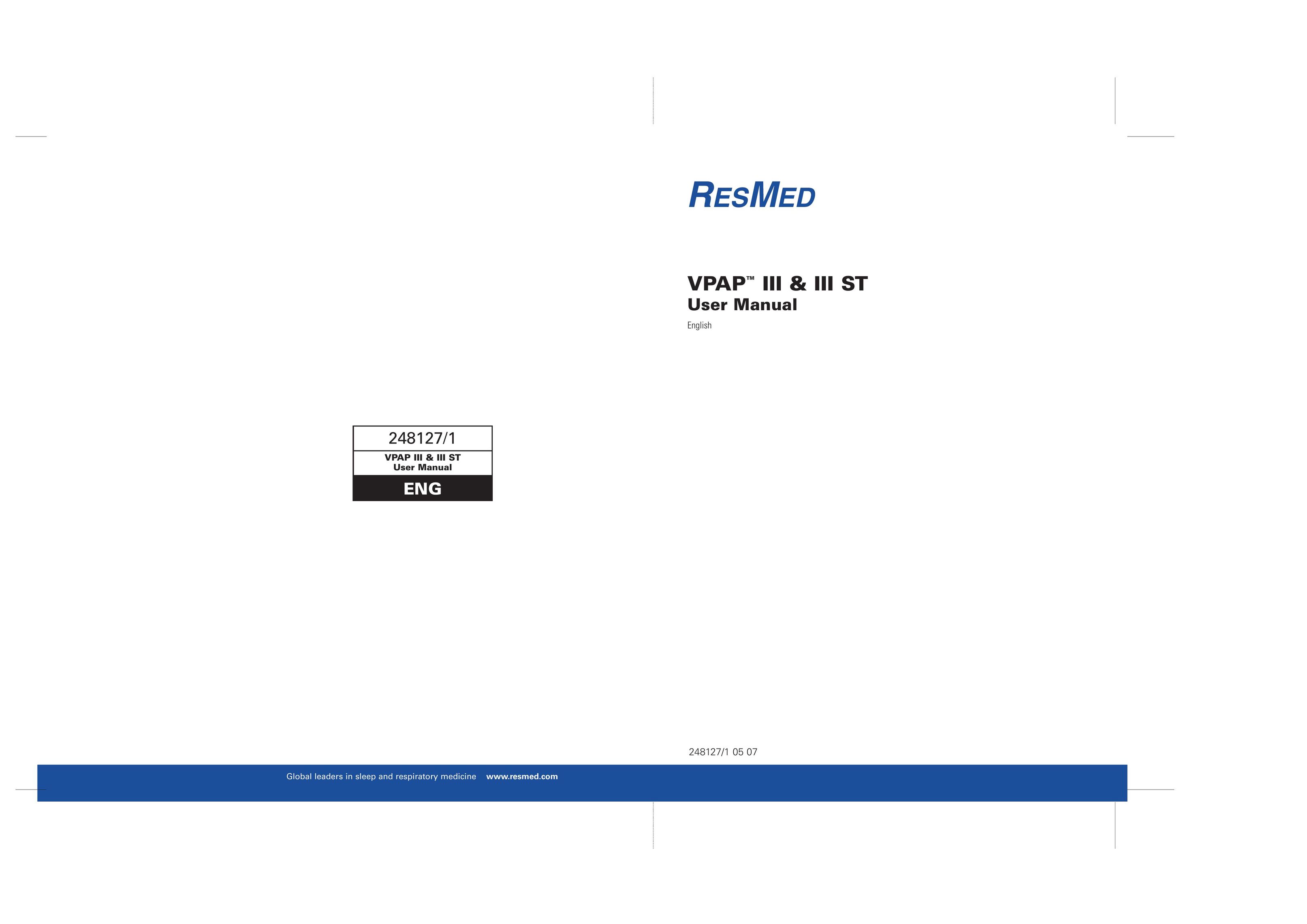 ResMed 248127 Network Router User Manual