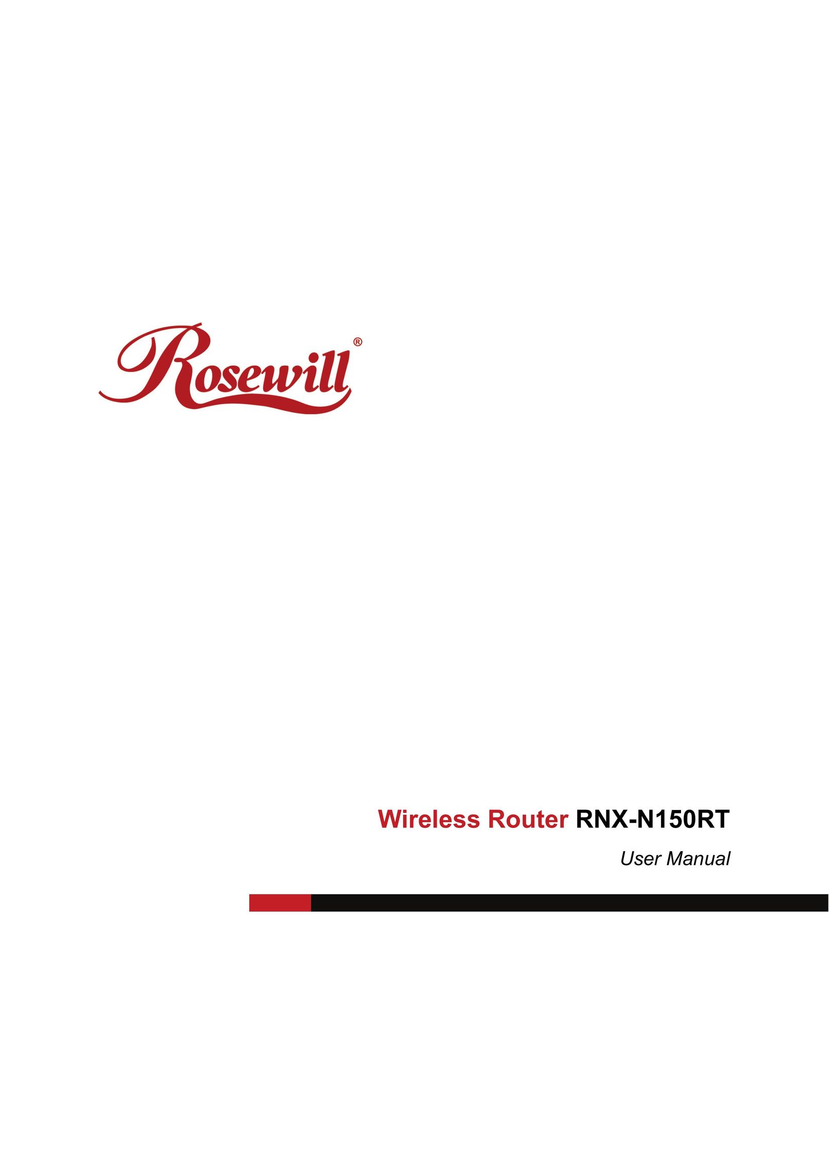 Rosewill RNX-N150RT Network Router User Manual