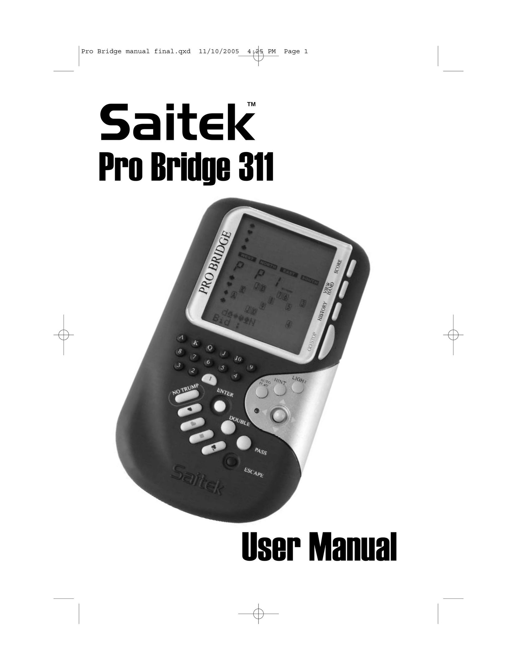 Saitek 311 Network Router User Manual