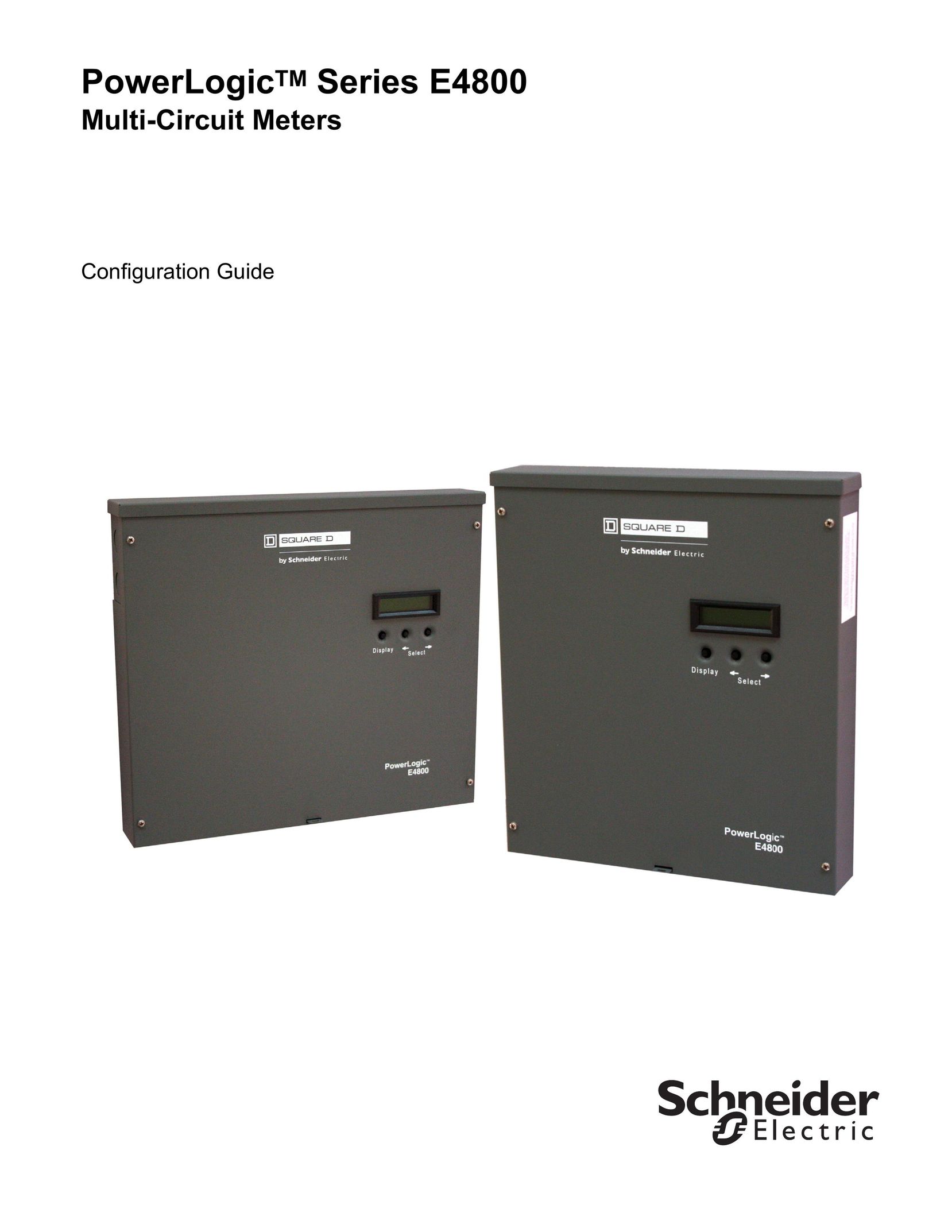 Schneider Electric E4800 Network Router User Manual