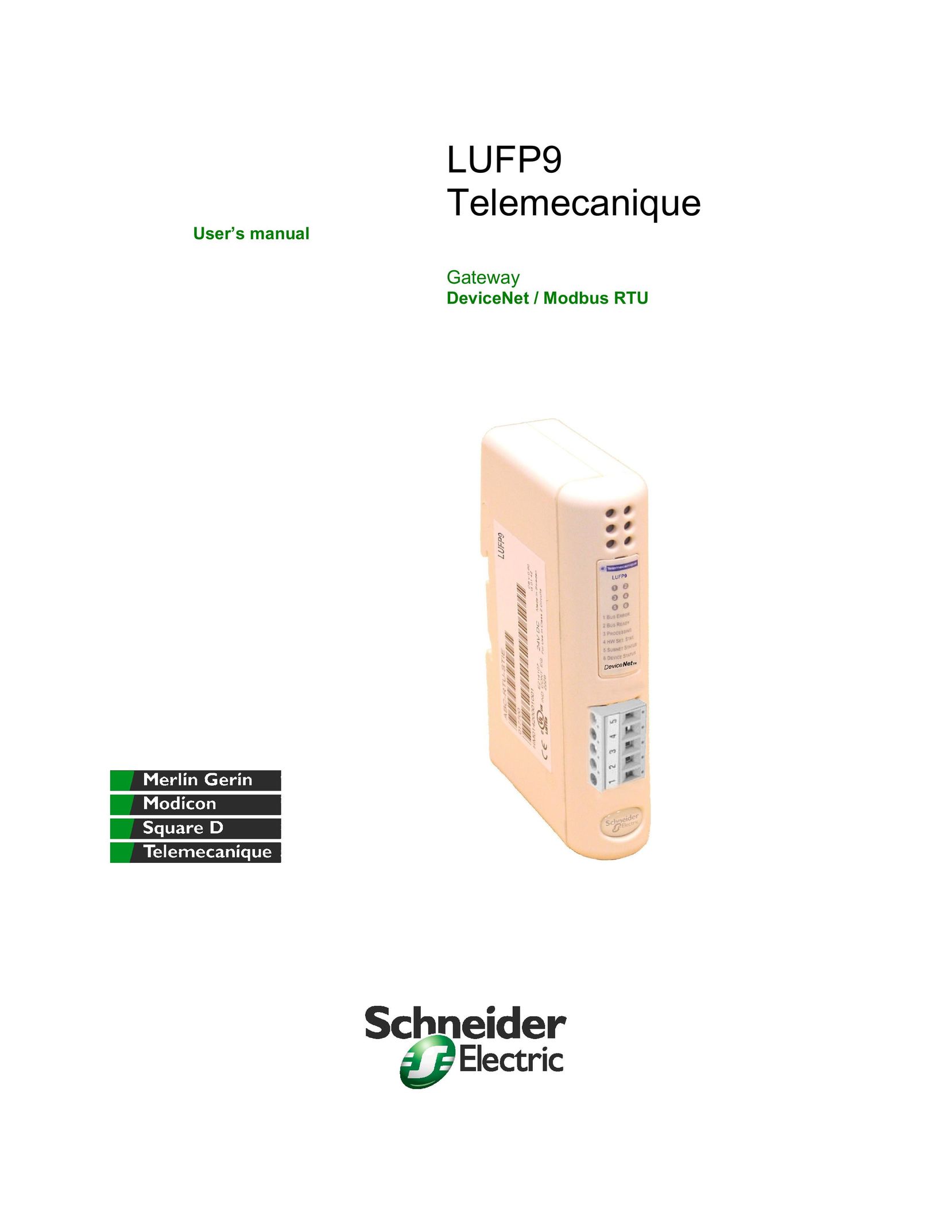 Schneider Electric LUFP9 Network Router User Manual