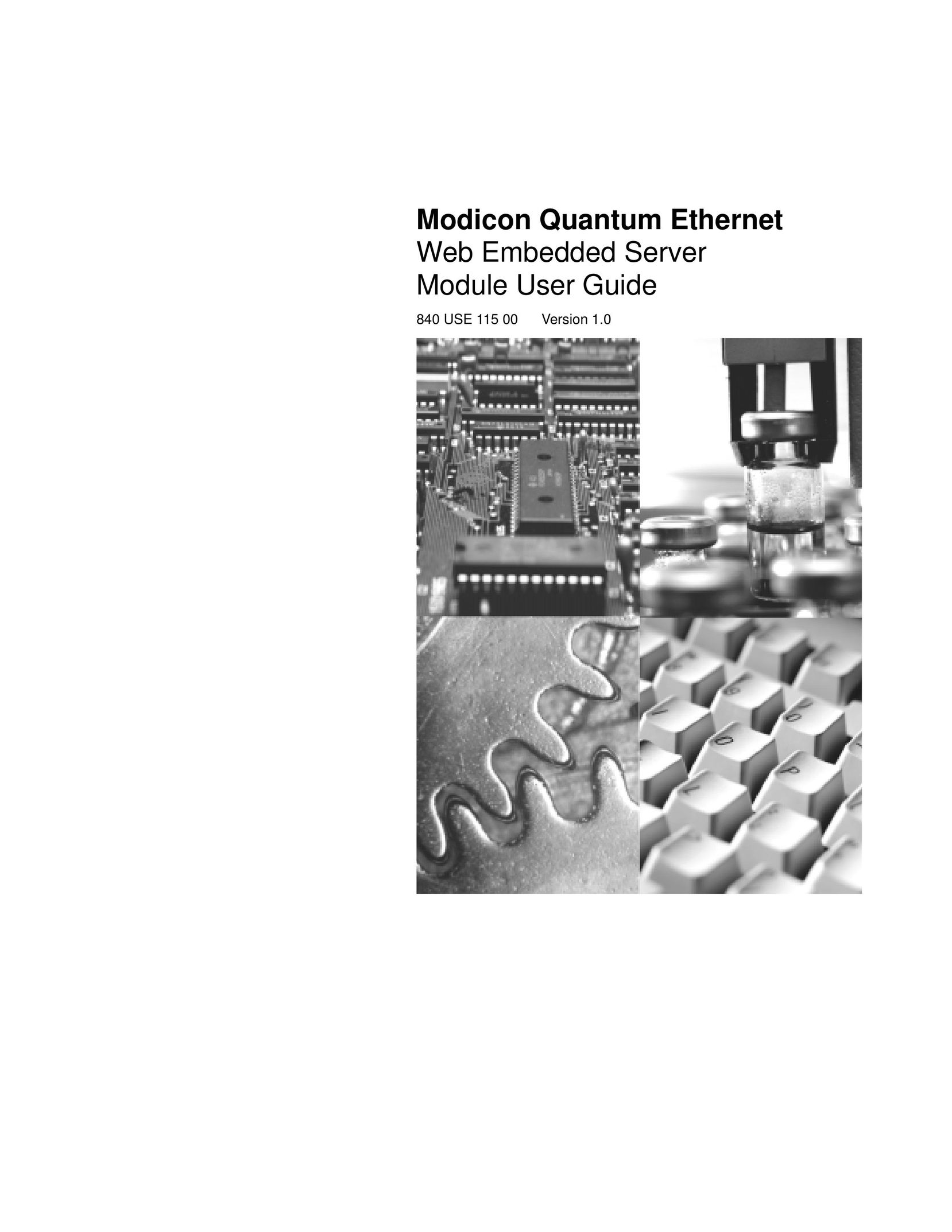 Schneider Optics Modicon Quantum Ethernet Network Router User Manual