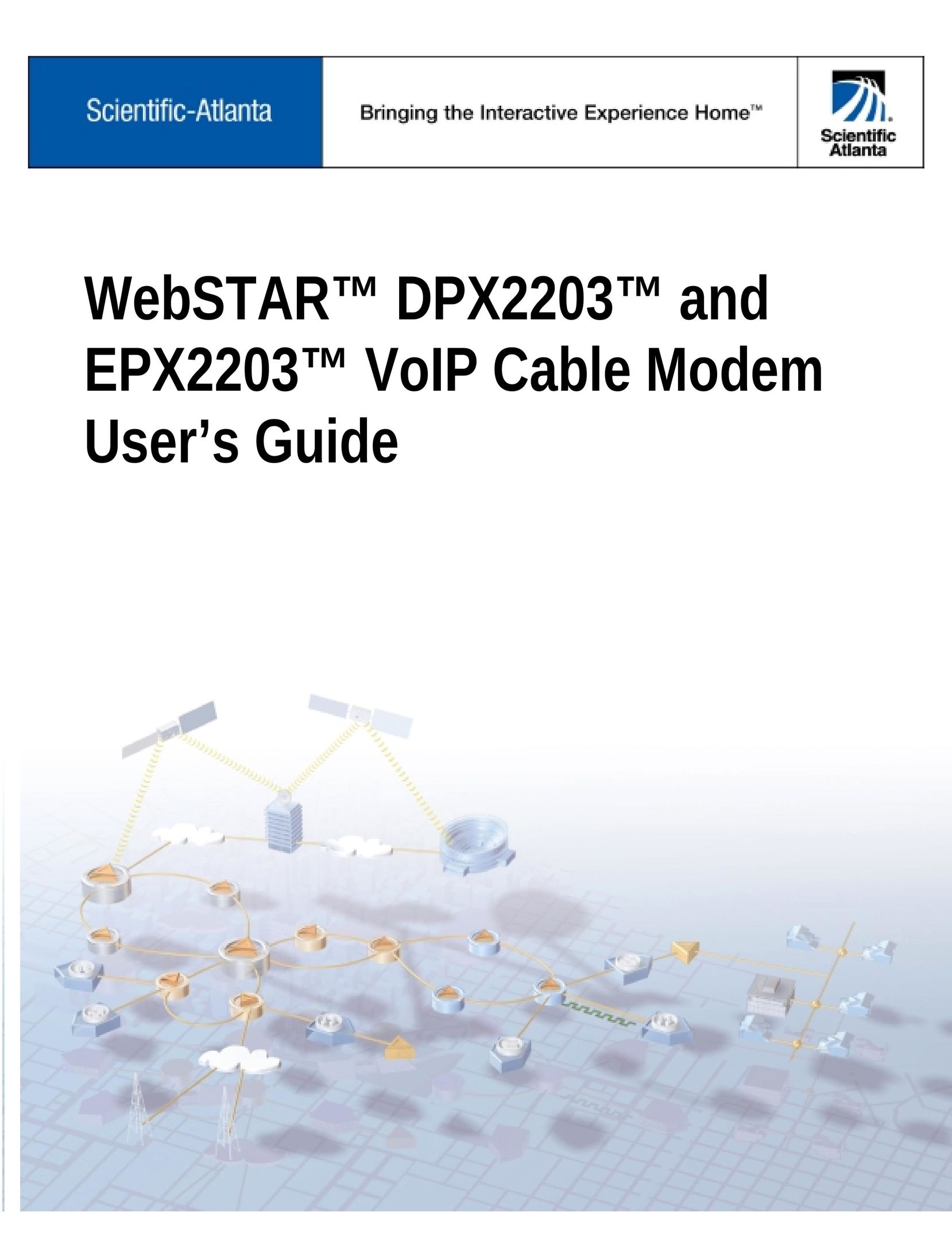 Scientific Atlanta DPX2203 Network Router User Manual