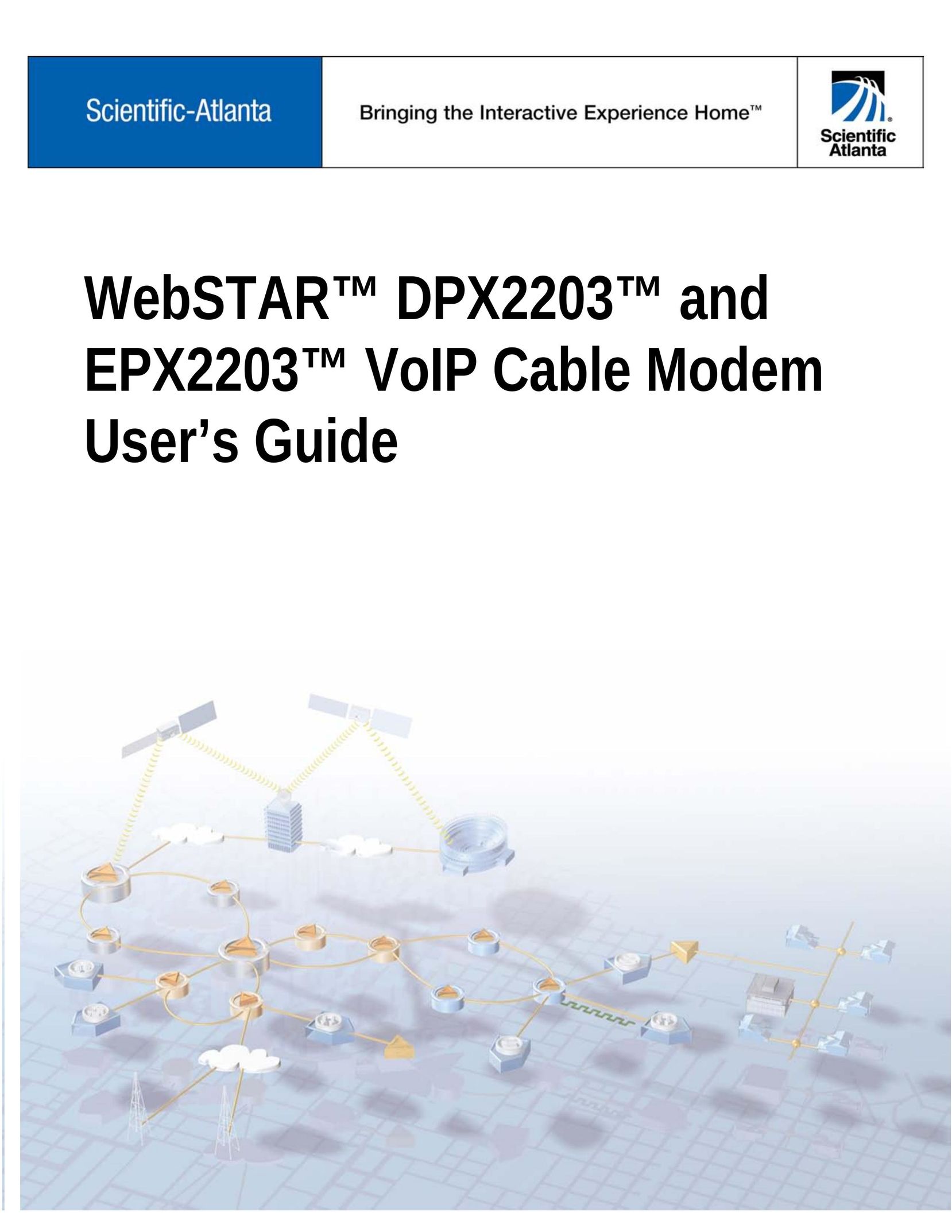 Scientific Atlanta WebSTAR EPX2203 Network Router User Manual