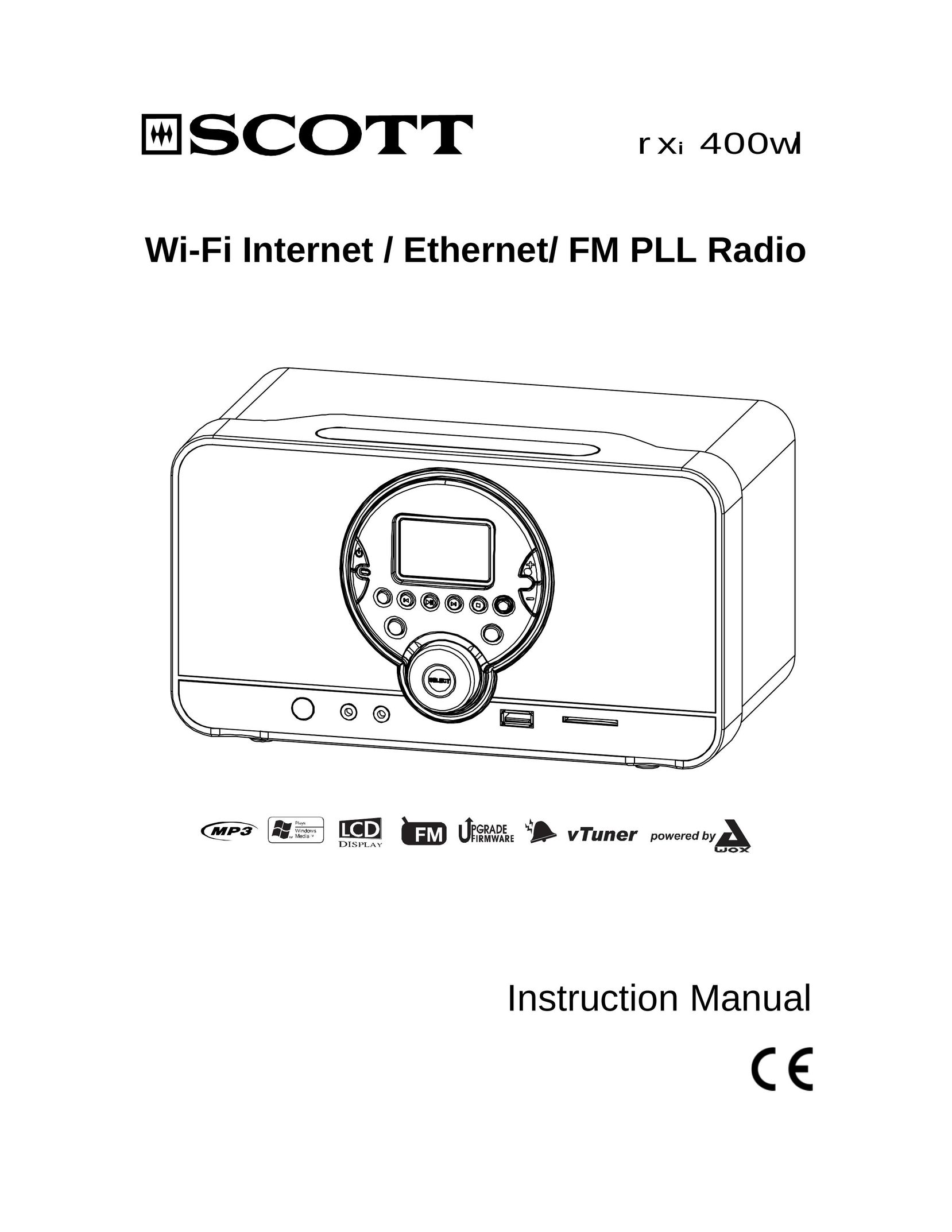 Scott r x 400wl Network Router User Manual