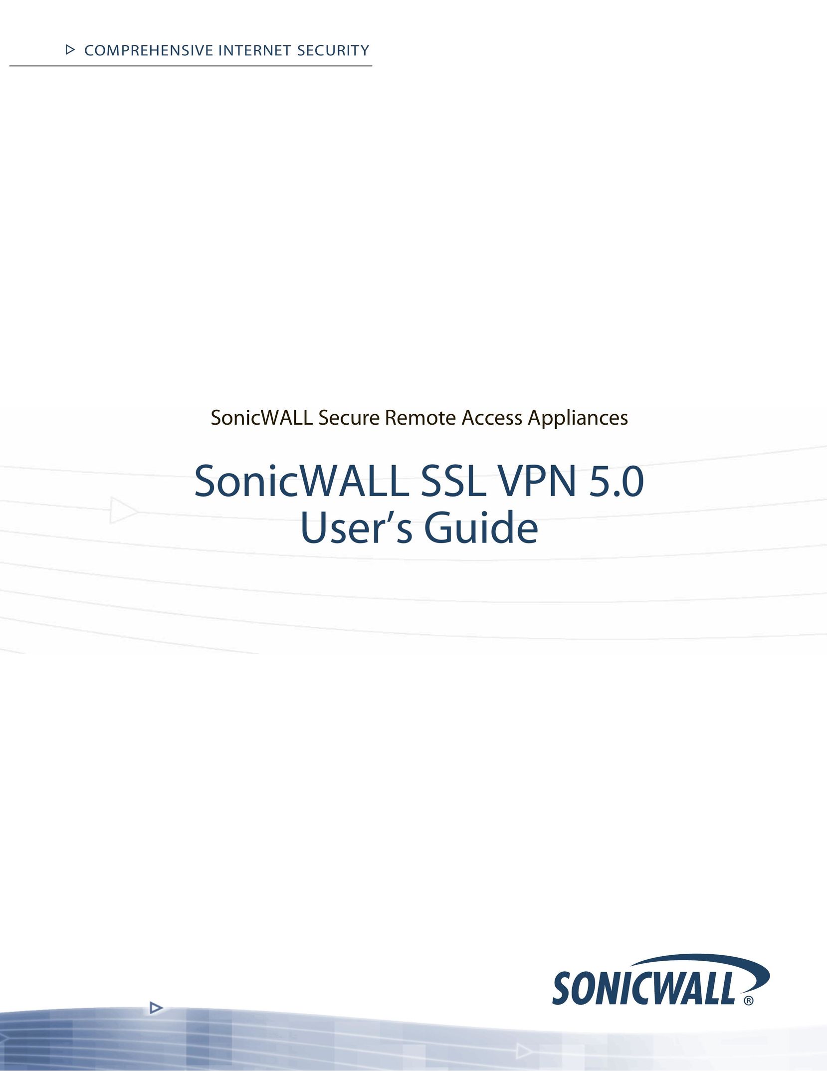 SonicWALL SSL VPN 5.0 Network Router User Manual