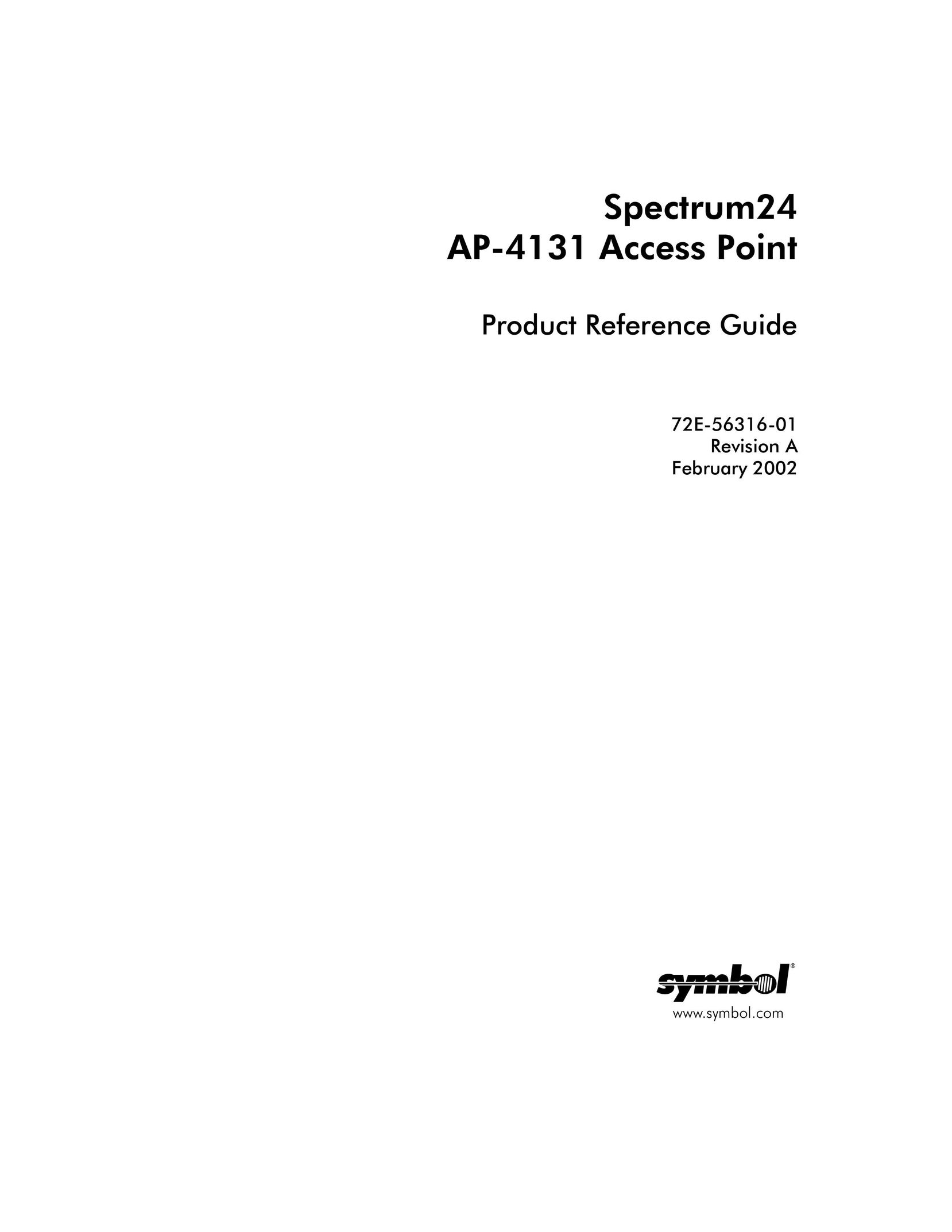 Symbol Technologies AP-4131 Network Router User Manual