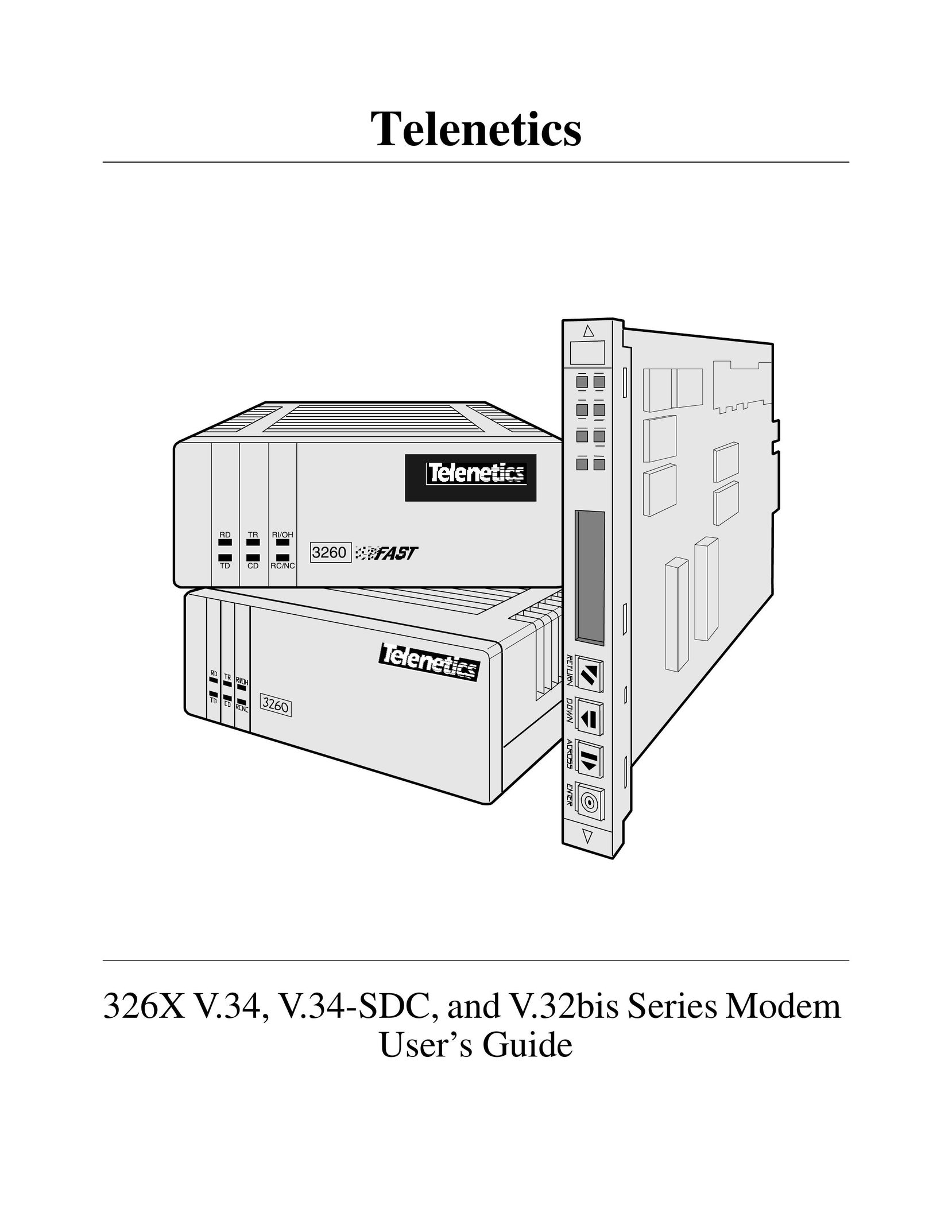 Telenetics V.34-SDC Network Router User Manual