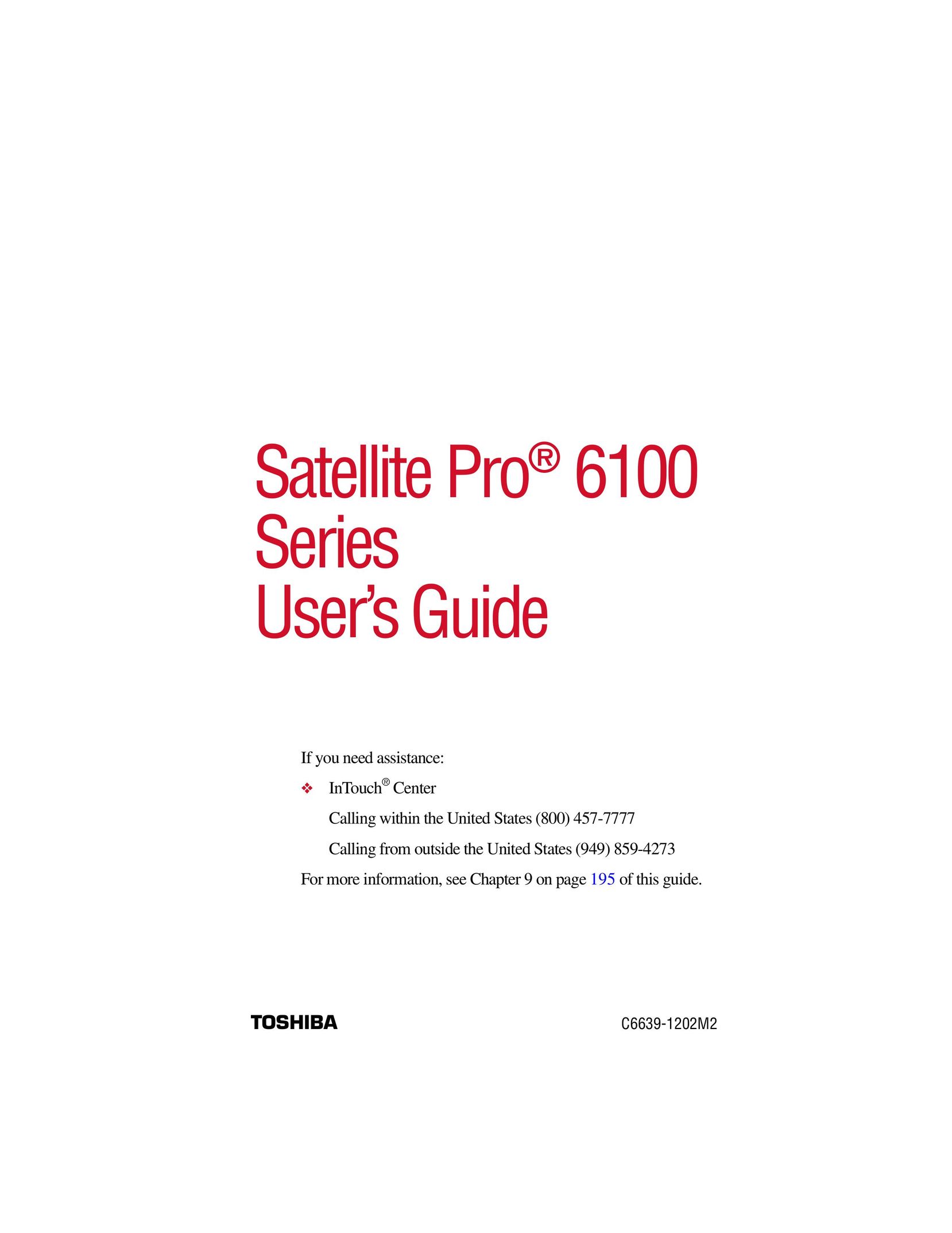 Toshiba 6000 Series Network Router User Manual