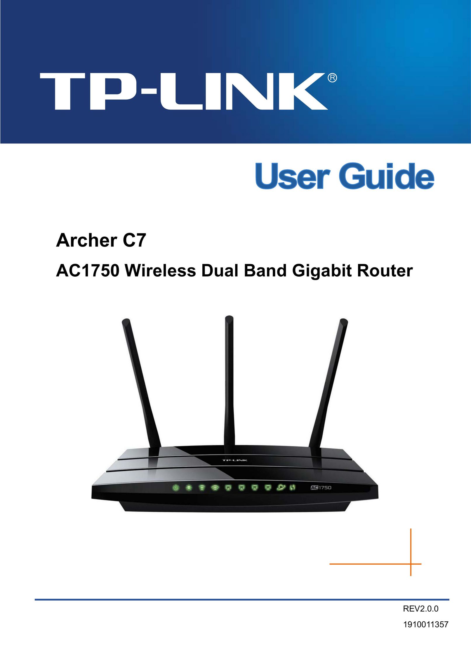 TP-Link C7 Network Router User Manual