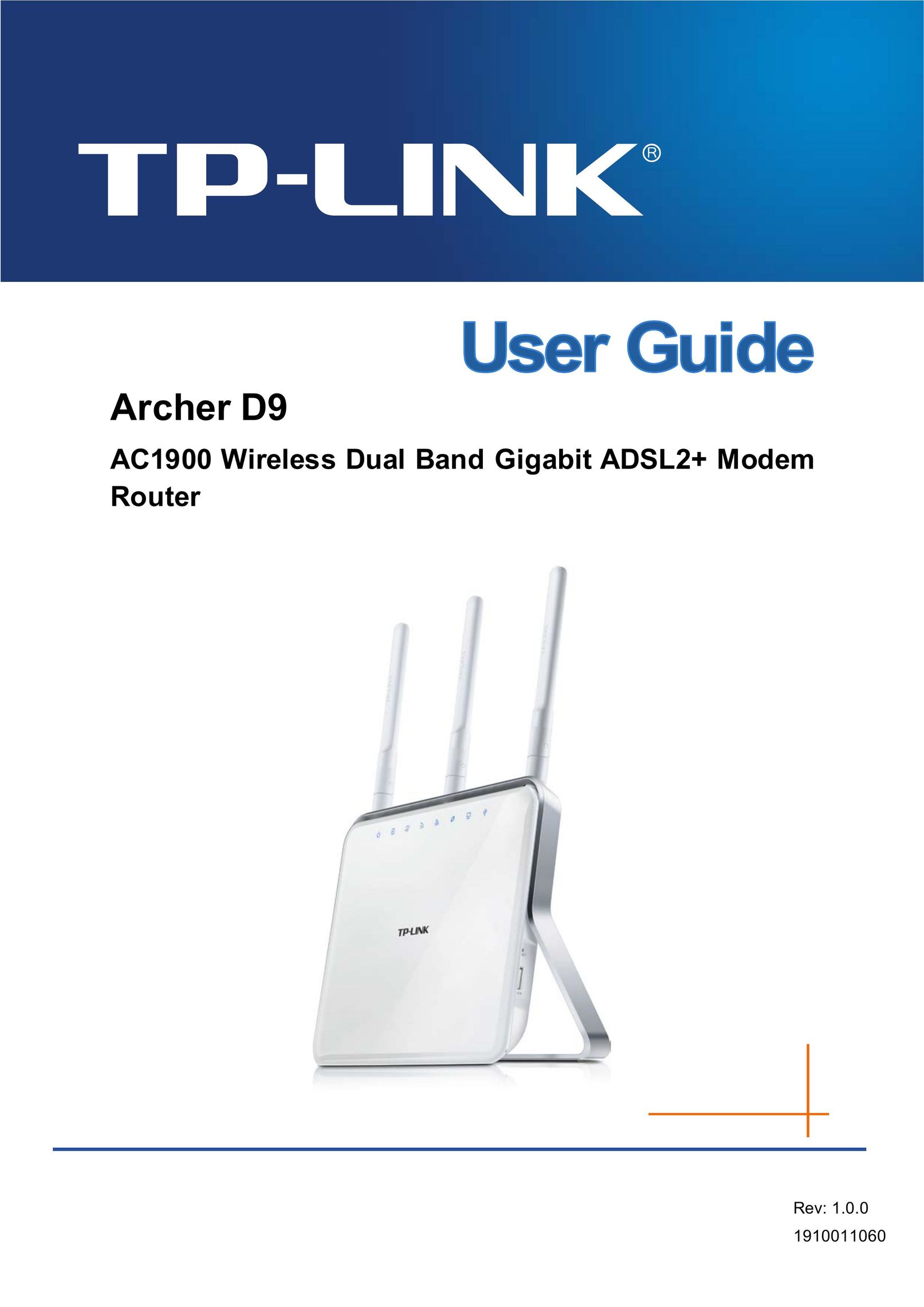 TP-Link d9 Network Router User Manual