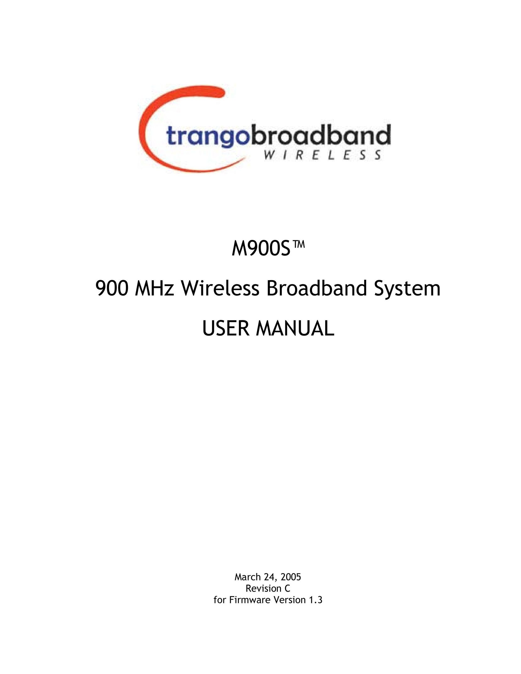 Trango Broadband M900S Network Router User Manual