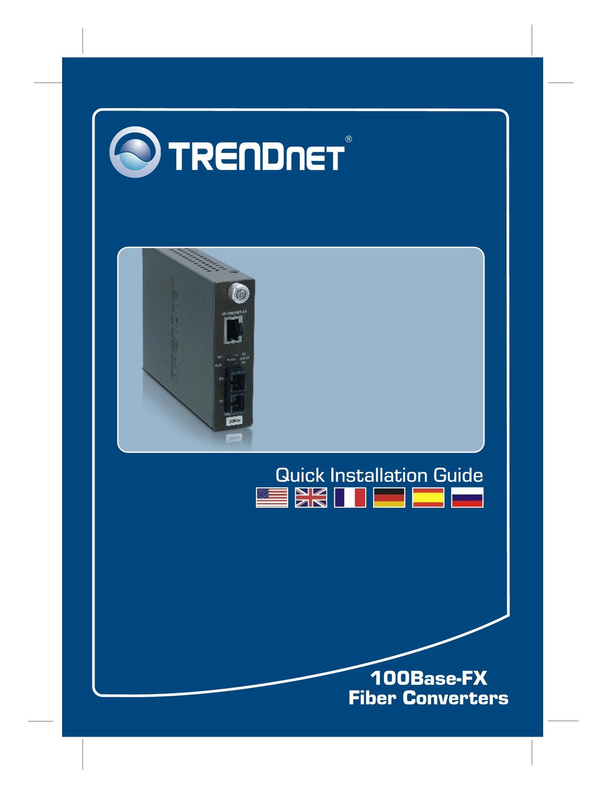 TRENDnet 100BASE-FX Network Router User Manual