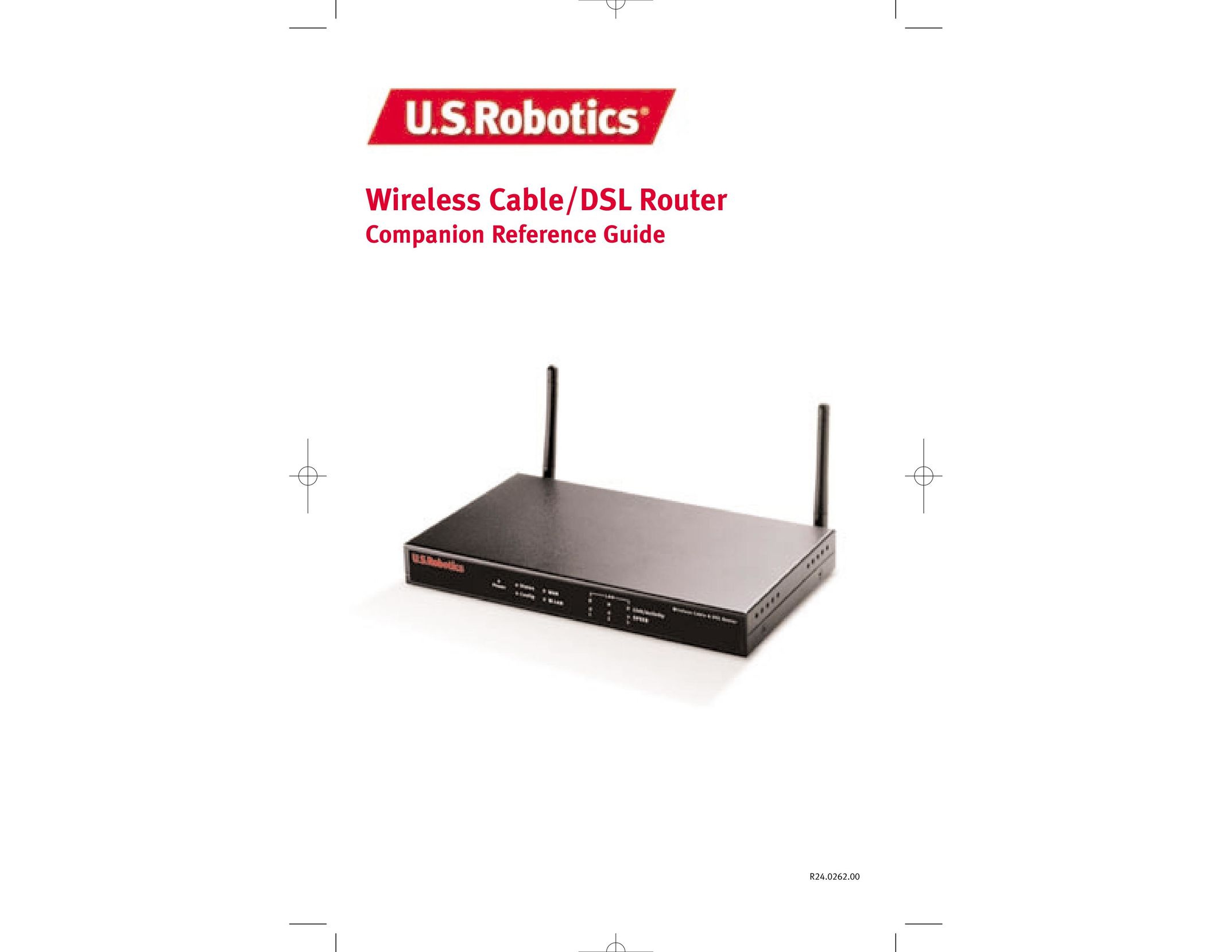 USRobotics Wireless Cable/DSL Router Network Router User Manual