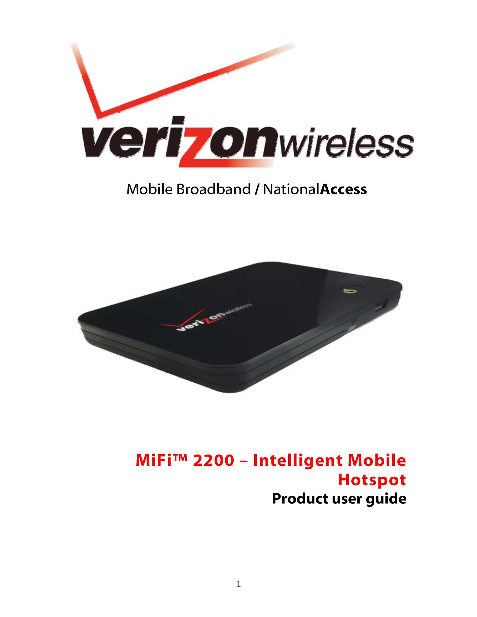 Verizon MiFi 2200 Network Router User Manual