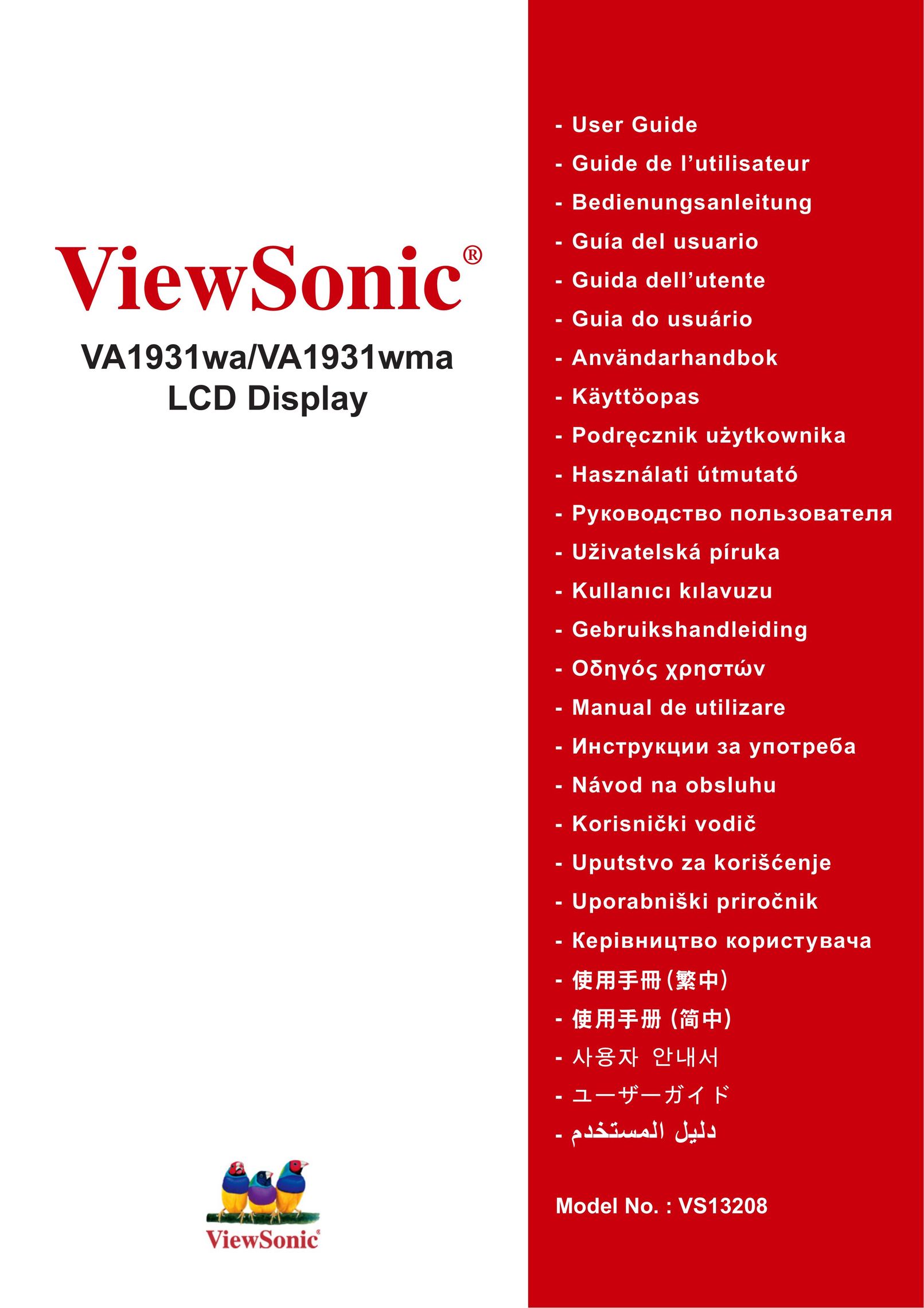ViewSonic VS13208 Network Router User Manual