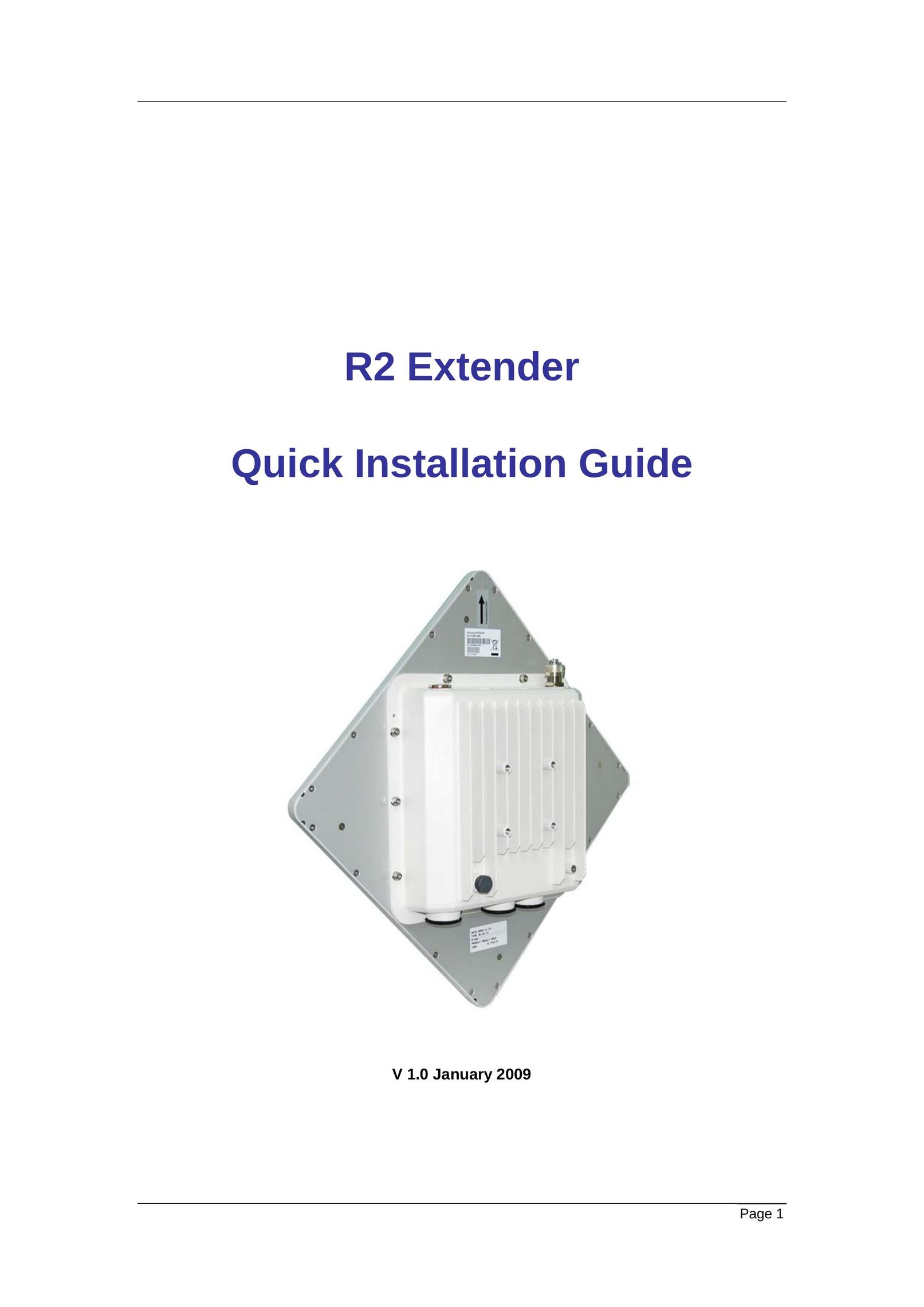 Z-Com R2 Extender Network Router User Manual