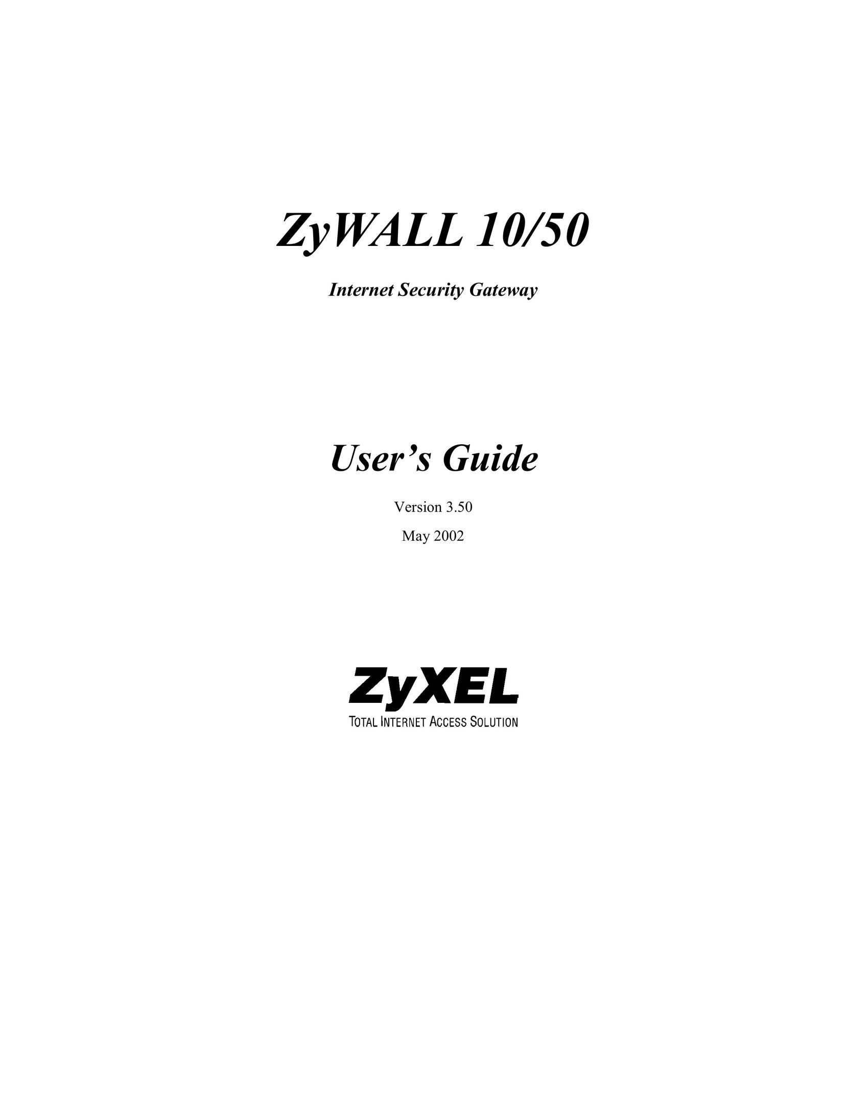 ZyXEL Communications 10 Network Router User Manual