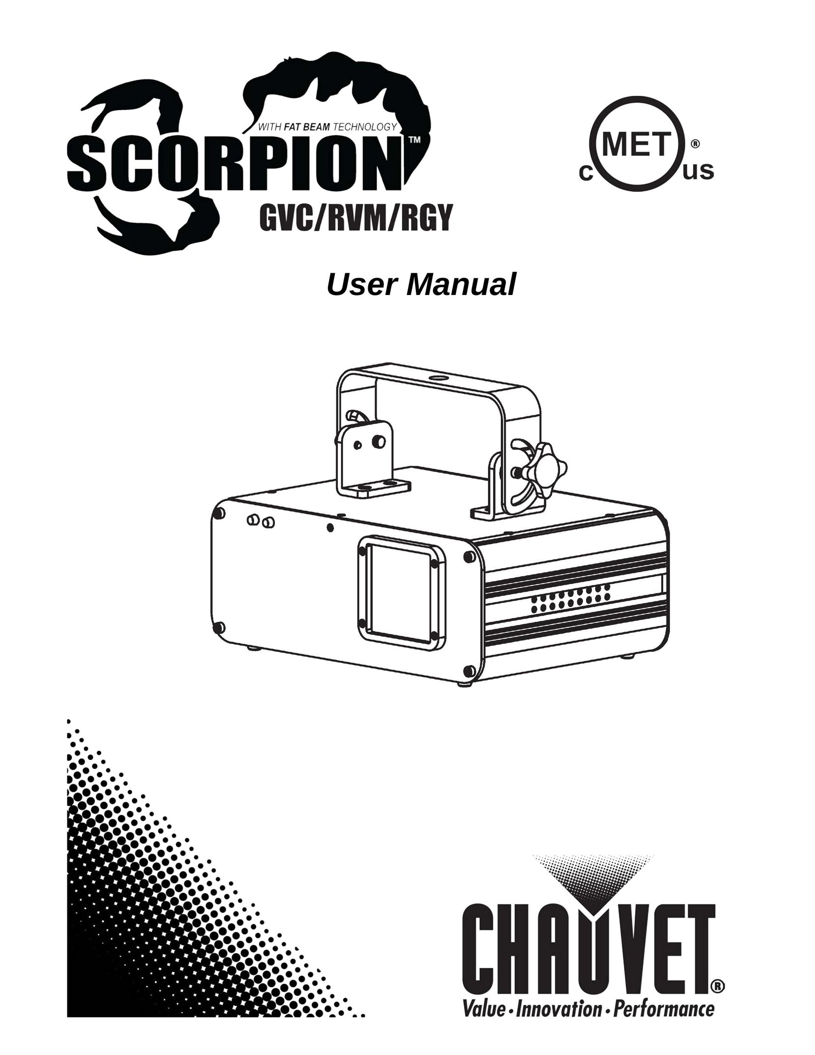 Chauvet GVC Paper Shredder User Manual